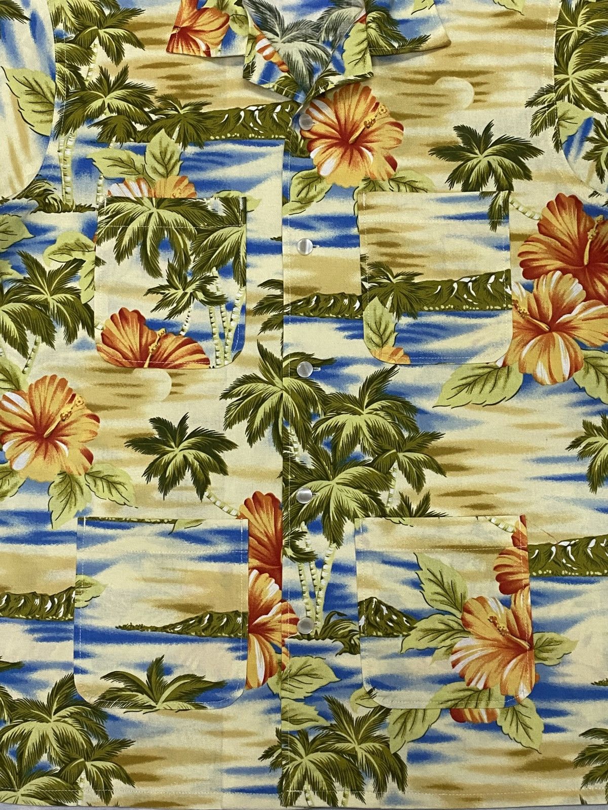 Engineered Garments Engineered Garments Hawaiian Multipocket Shirt Button Ups Size US S / EU 44-46 / 1 - 13 Thumbnail