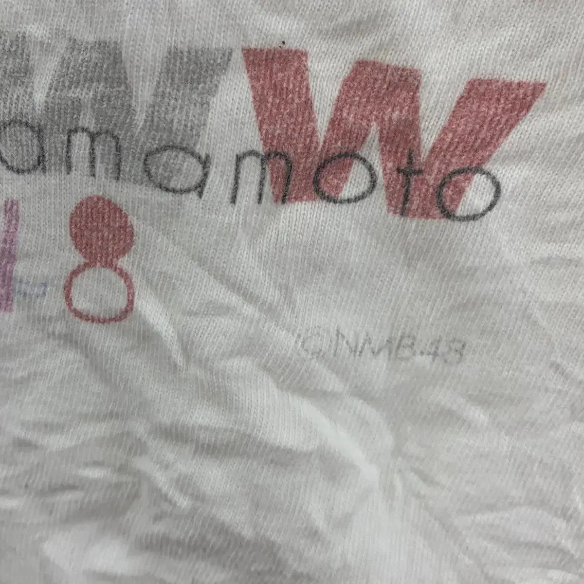 Japanese Brand AKB48 YAMAMOTO AYAKA NMB48 Japan Idol Group Tee Shirt J Pop Size US XL / EU 56 / 4 - 3 Thumbnail