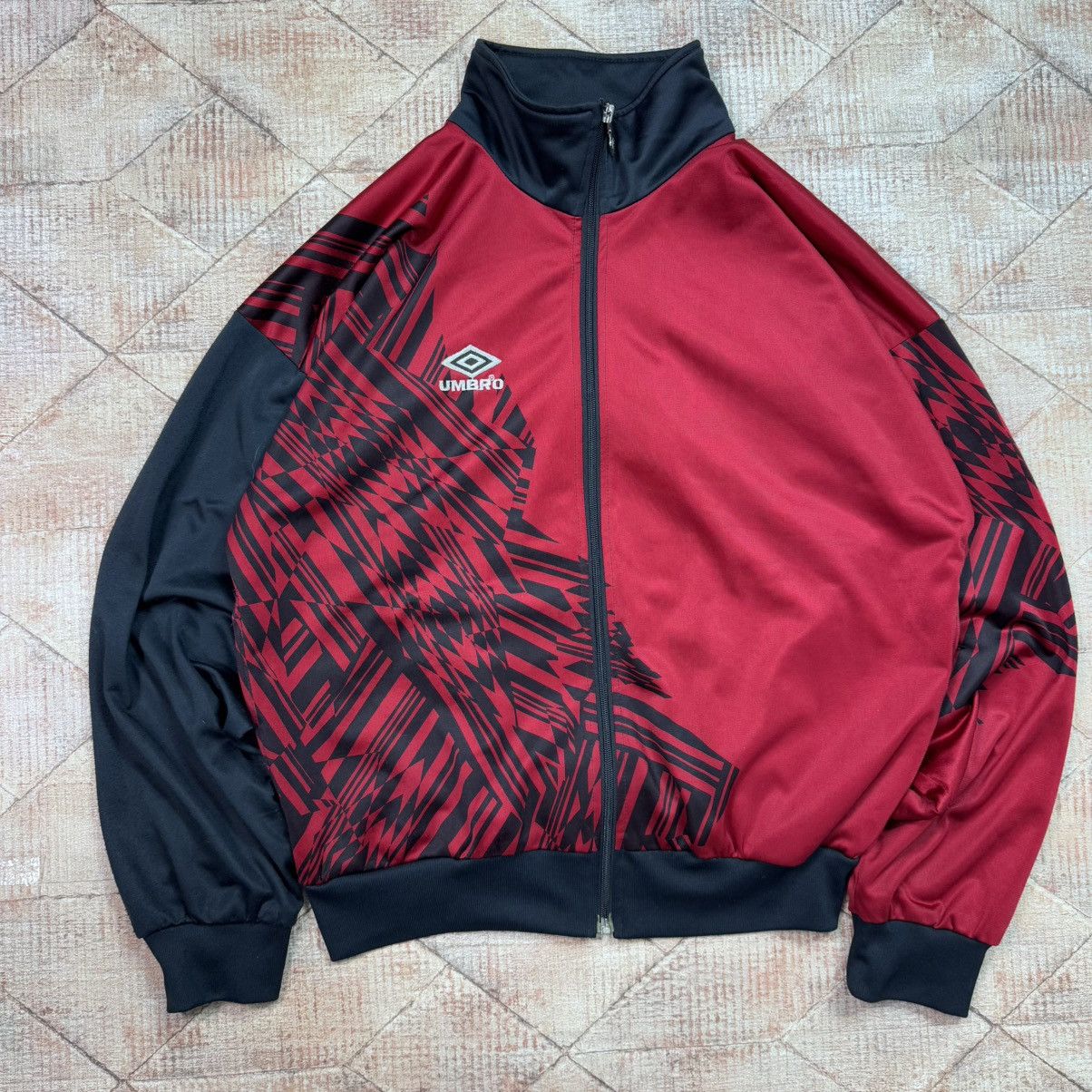 Umbro × Vintage Vintage Umbro Tracksuit Zip Blokecore y2k boxy soccer swag Size US S / EU 44-46 / 1 - 2 Thumbnail