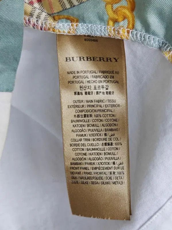Burberry Burberry Summer Silk Short Sleeve T-Shirt. Size M / US 6-8 / IT 42-44 - 7 Thumbnail