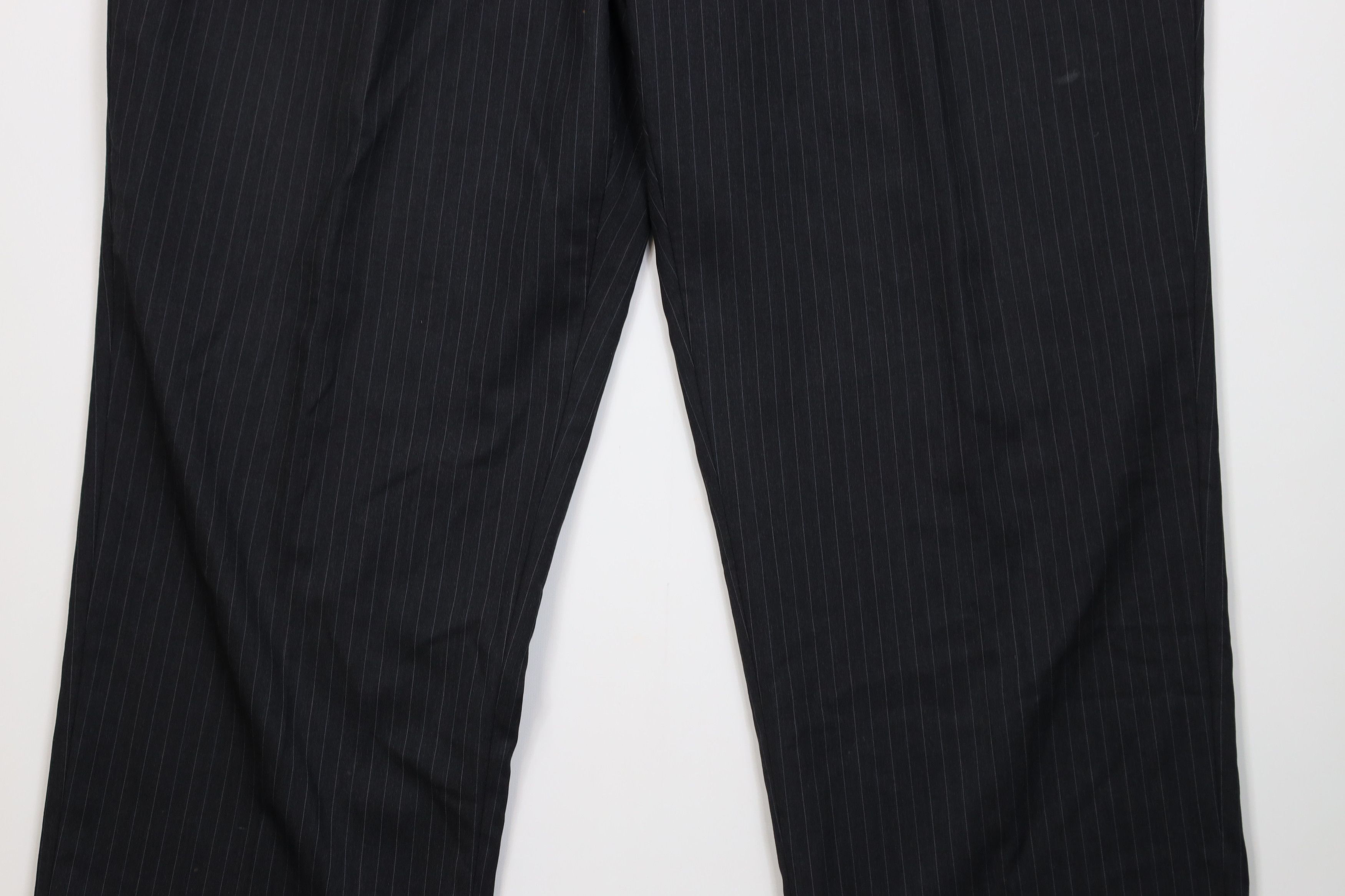 Vintage Vintage 90s Streetwear Wool Striped Wide Leg Chino Pants Size US 40 / EU 56 - 3 Thumbnail