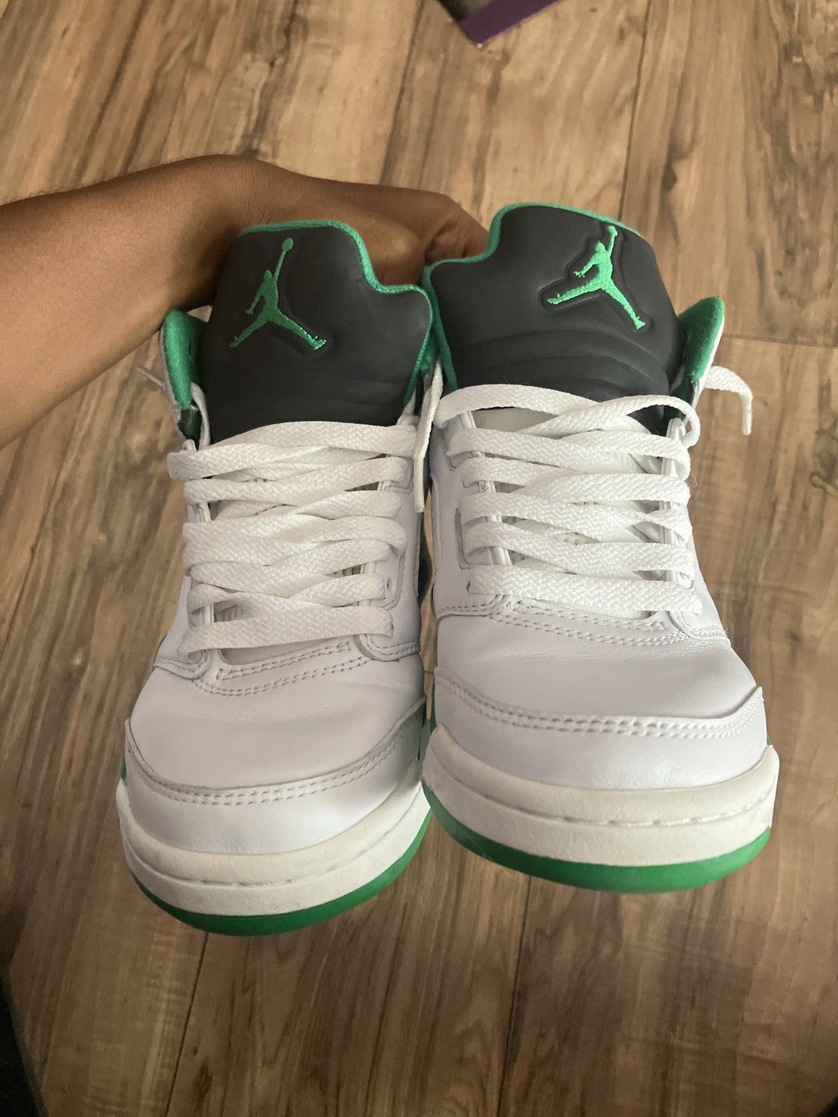 Nike The Women's Air Jordan 5 Lucky Green Size US 6 / IT 36 - 3 Thumbnail