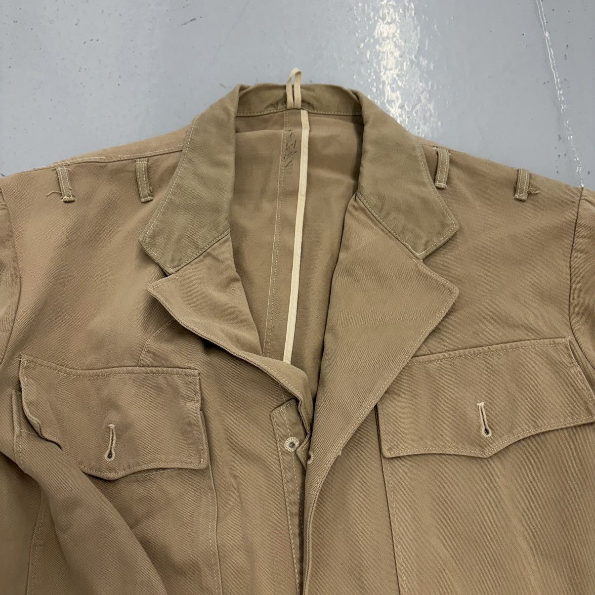 Other Vintage WW2 US Navy Tan Canvas Working Uniform Jacket Size US S / EU 44-46 / 1 - 2 Thumbnail