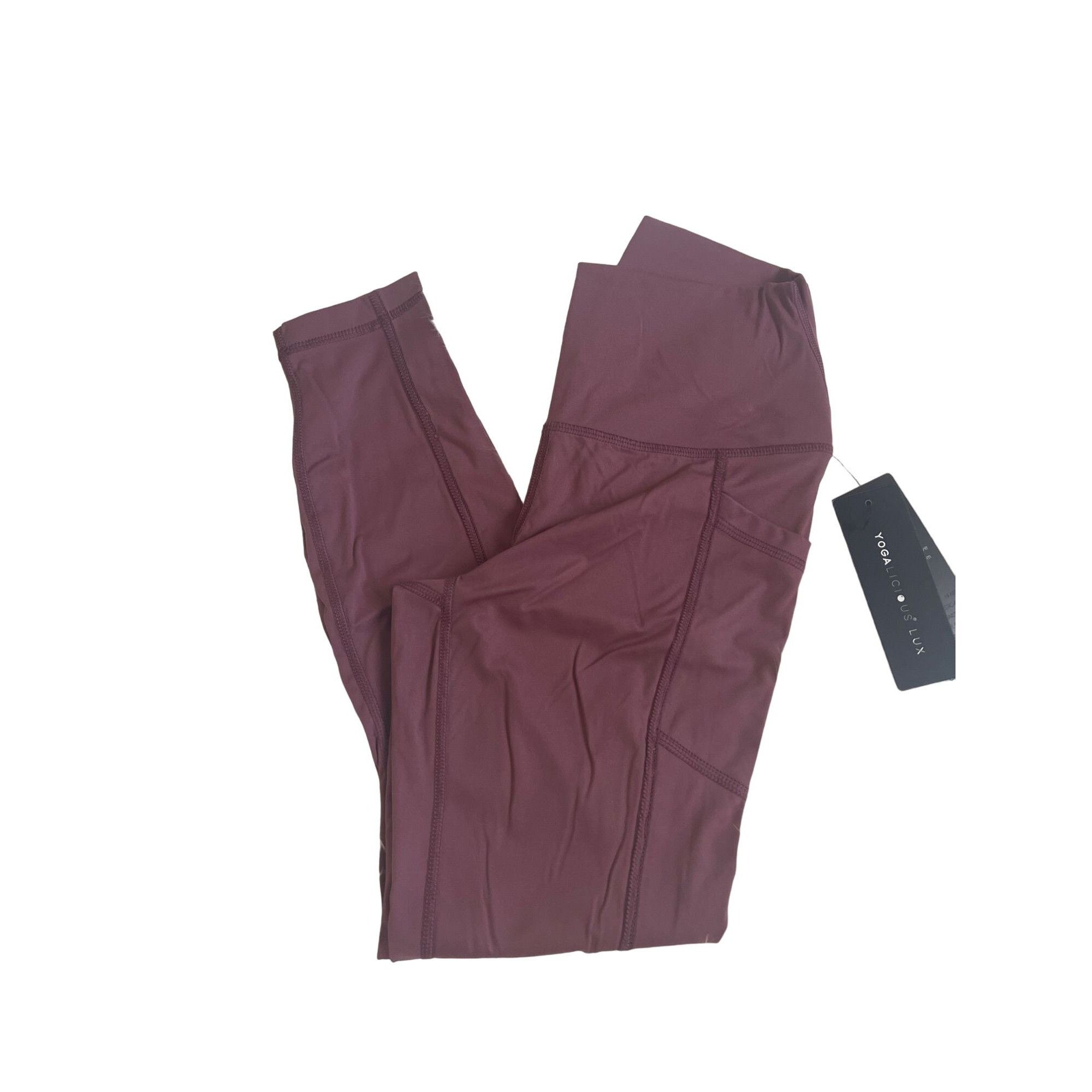 Other Yogalicious Rouge Blush Hi Rise Leggings Size 27" / US 4 / IT 40 - 2 Thumbnail