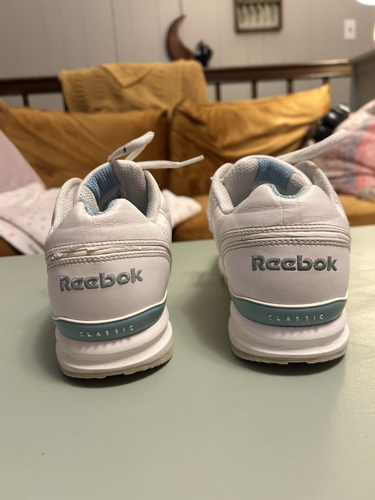 Reebok White leather reeboks Size US 9 / IT 39 - 4 Thumbnail
