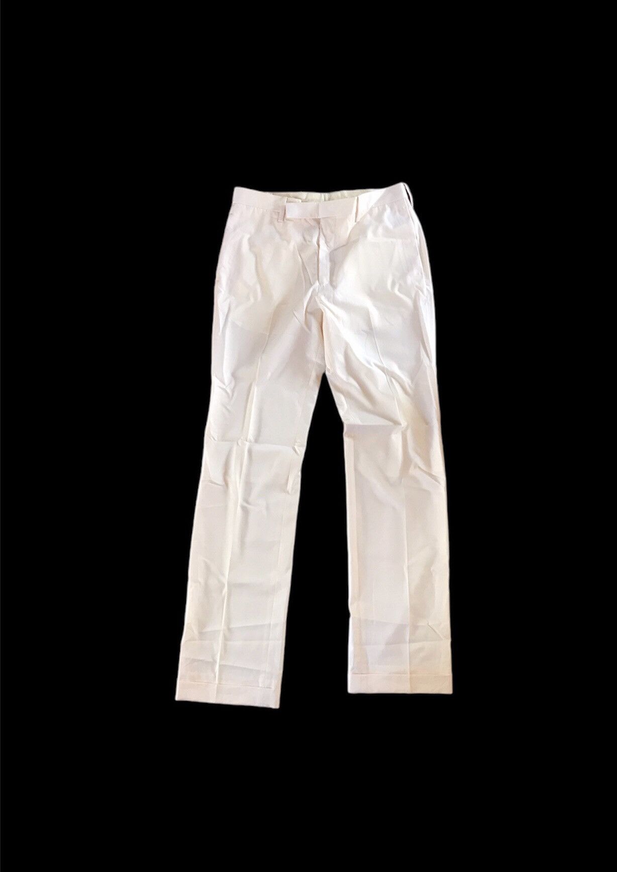 image of VTG Wacko Maria Slack Pants Handwritten Wash Tag in Cream, Men's (Size 32)