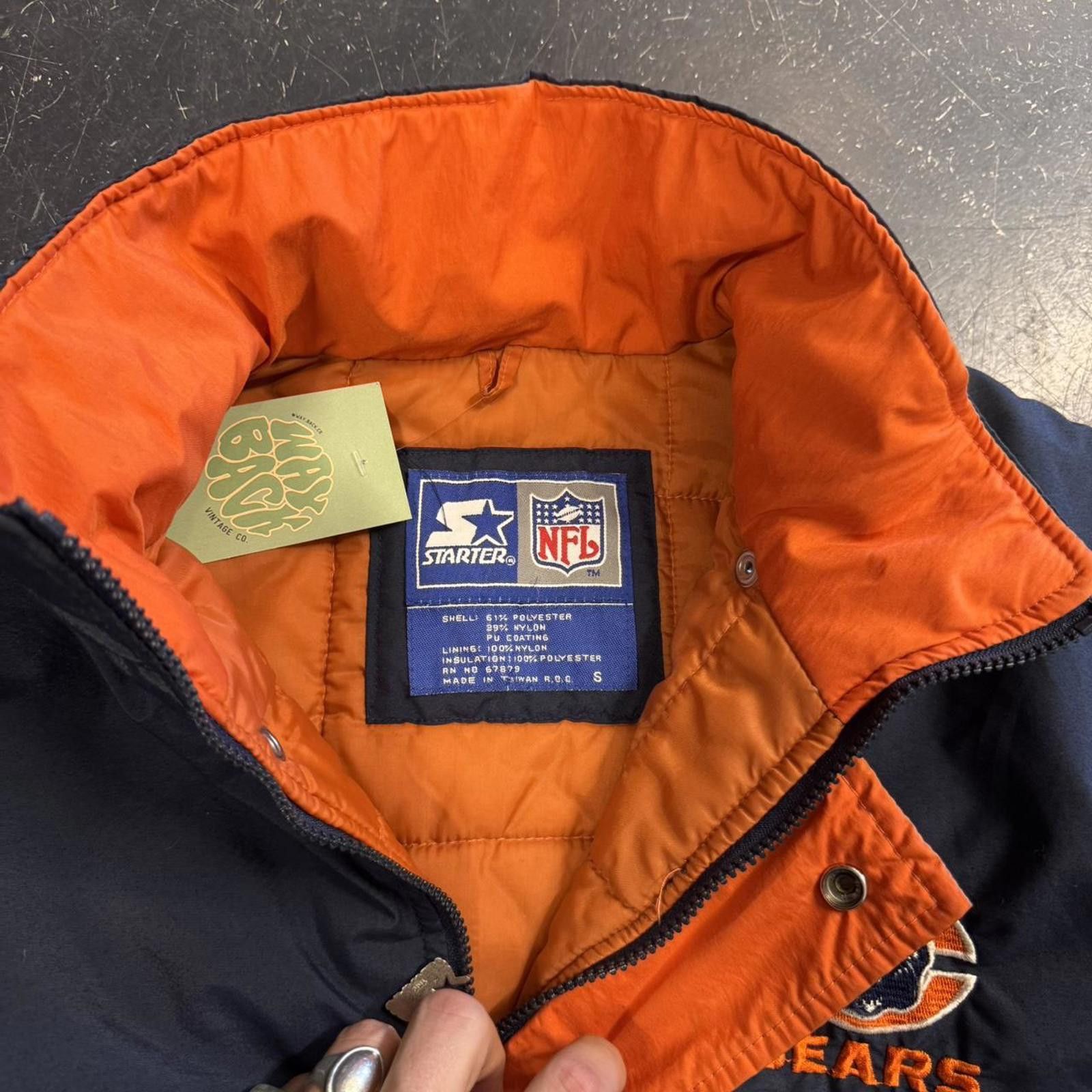 NFL × Starter × Vintage Vintage 90s Chicago Bears NFL Starter Jacket Size US S / EU 44-46 / 1 - 8 Thumbnail