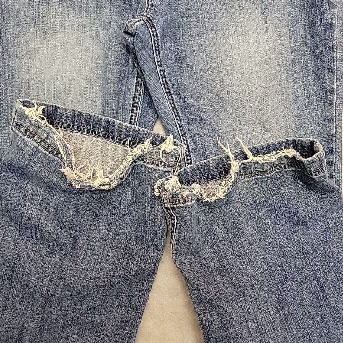 Denime Cinch Jeans Womens 30 Bootcut Denim Lynden Wide Leg Blue 30/9 R Regular Medium Wash USA Western Cowboy Jeans Womens Mens Girls 0 Size 30" / US 8 / IT 44 - 3 Thumbnail