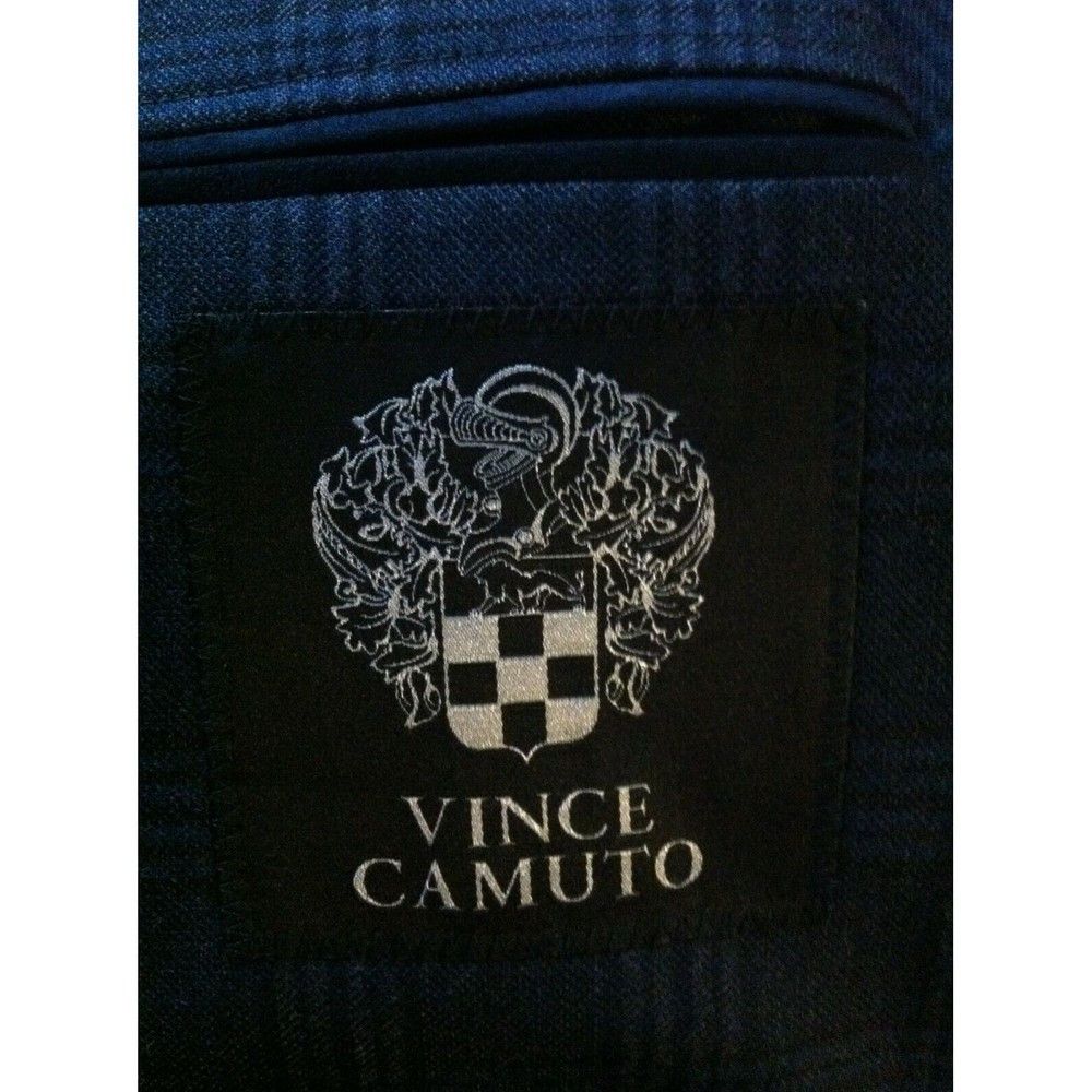 Vince Camuto VINCE CAMUTO MENS NEW BLUE SPORT COAT JACKET BLAZER SIZE:42L Size 42L - 4 Thumbnail