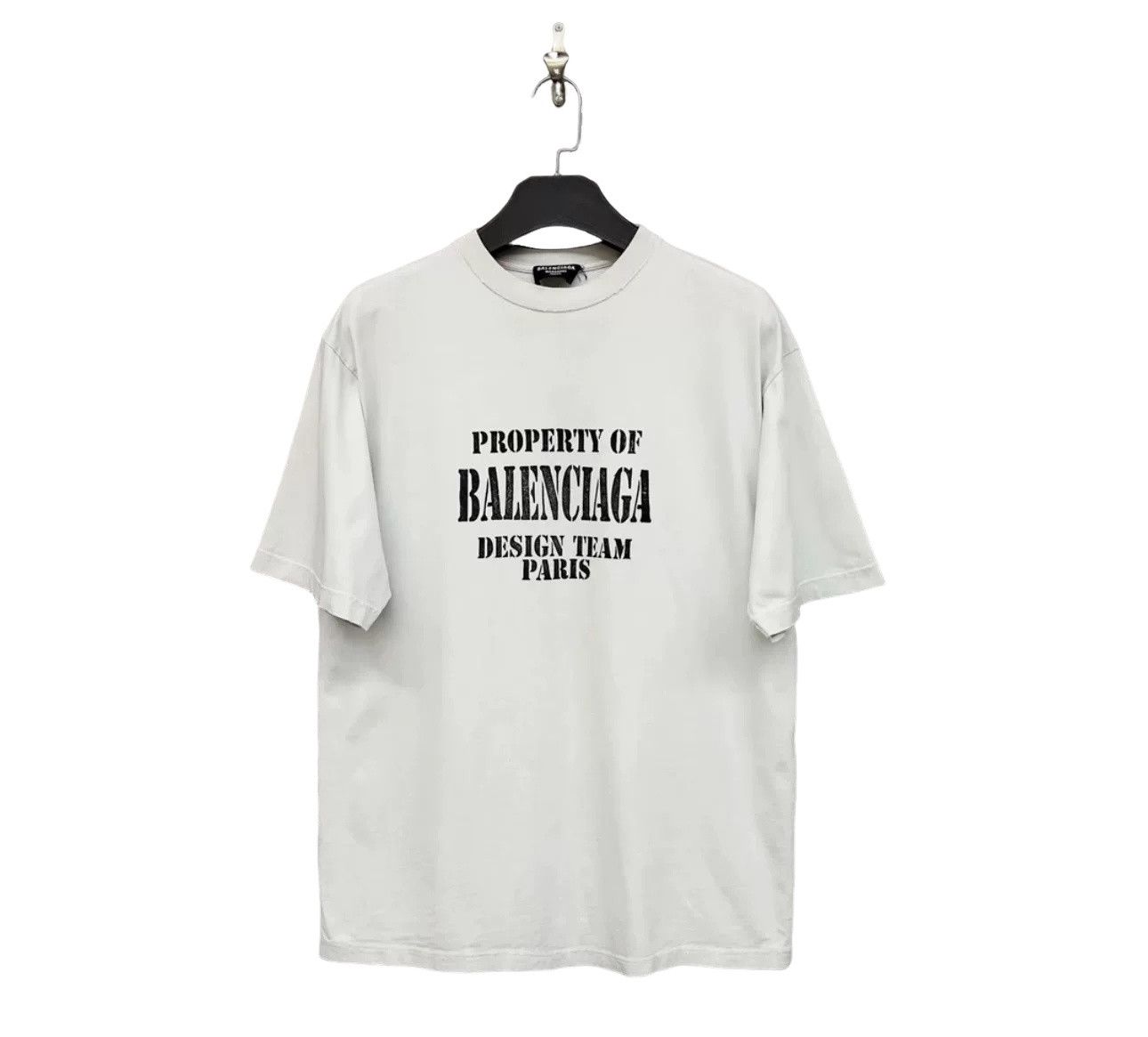 Balenciaga Balenciaga Property Of Design Team T-Shirt Size XS Size US XS / EU 42 / 0 - 1 Thumbnail