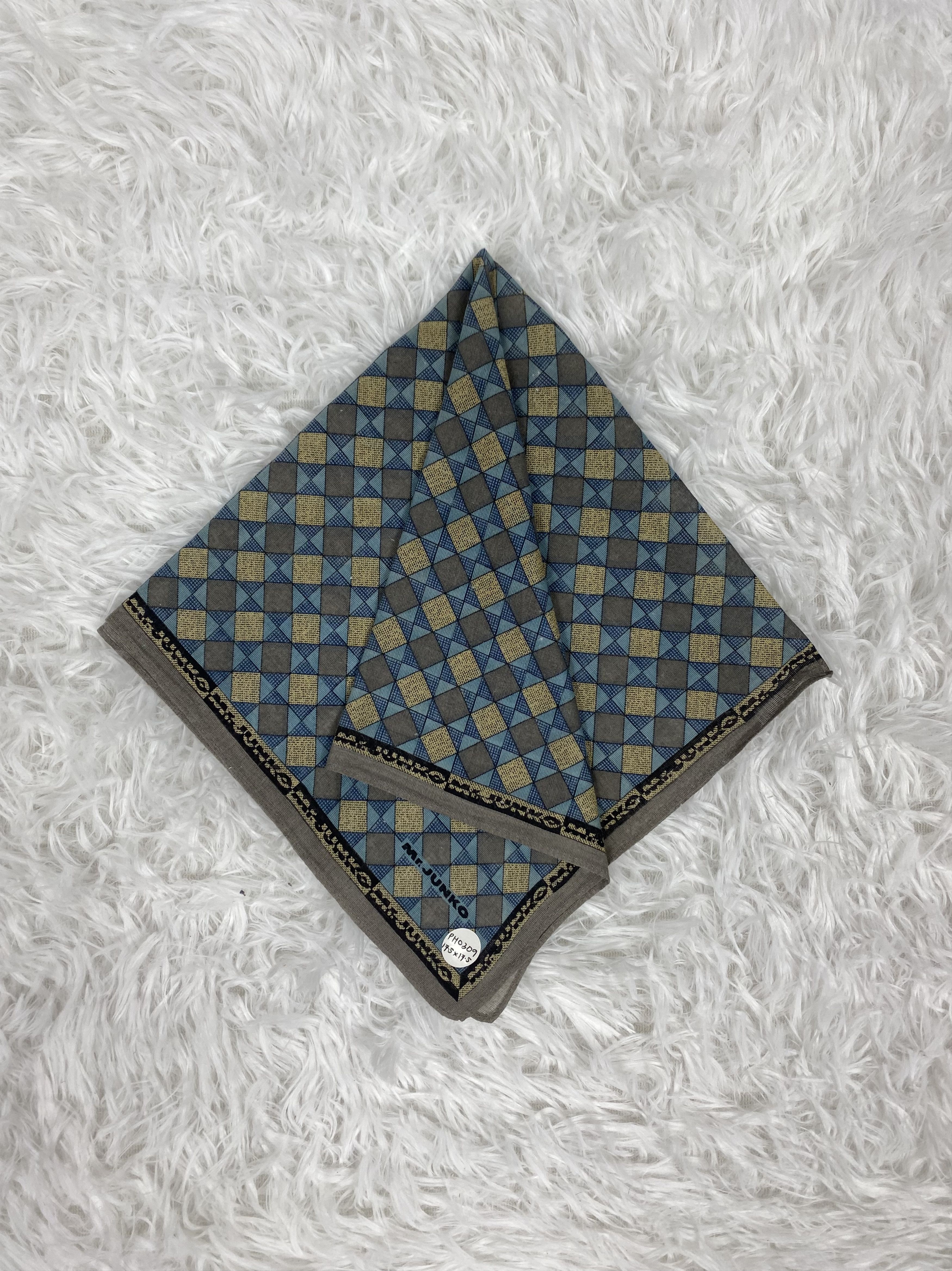 Mr. Junko × Vintage Vintage Mr, Junko Handkerchief Neckerchief PH0309 Size ONE SIZE - 1 Thumbnail