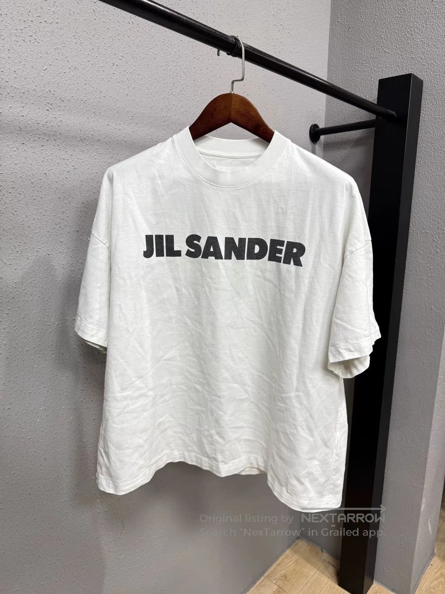 Jil Sander Jil Sander Slogan Short-Sleeve Top. Size US L / EU 52-54 / 3 - 1 Thumbnail