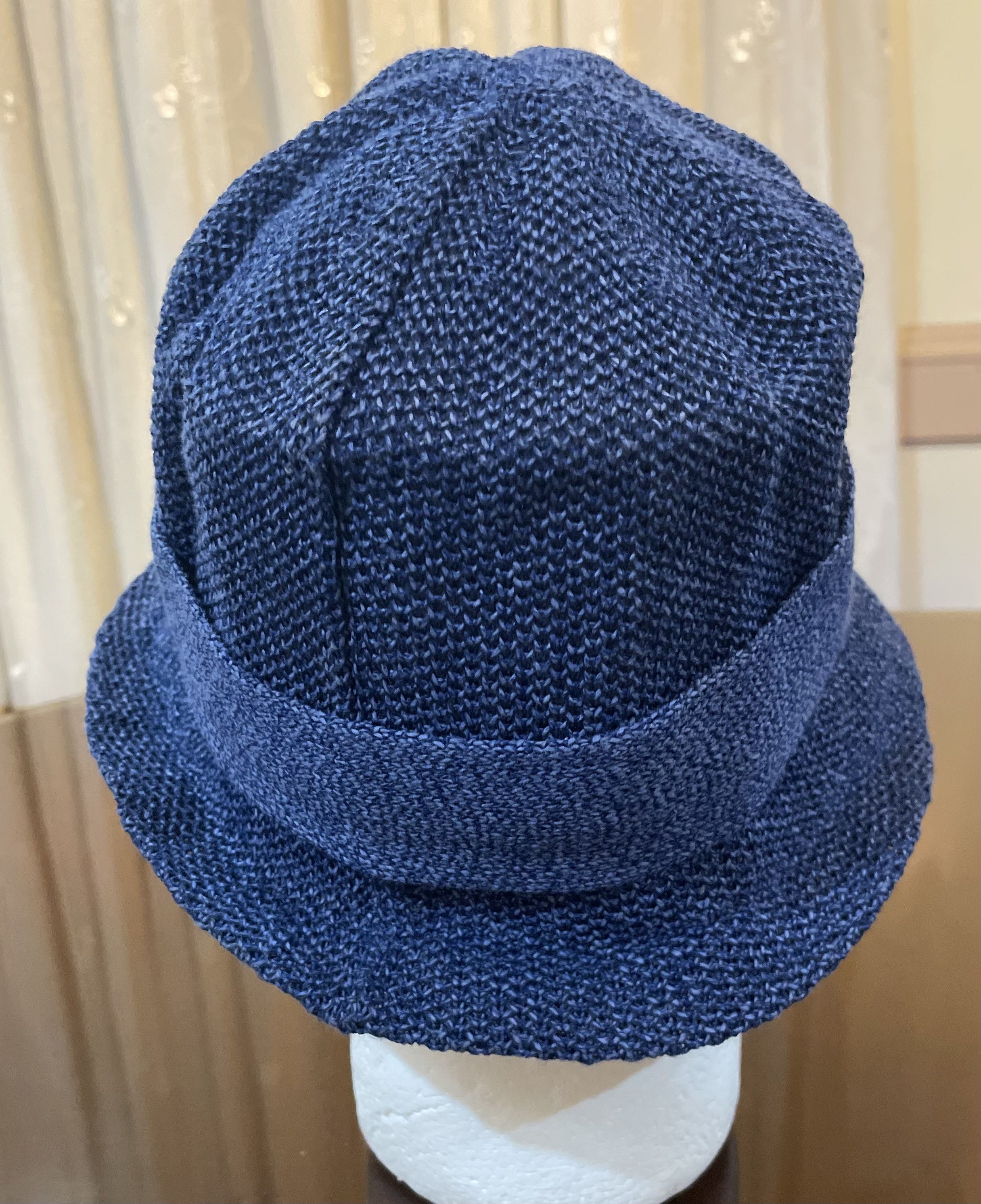 Woven Orb Summer Hat - Blue