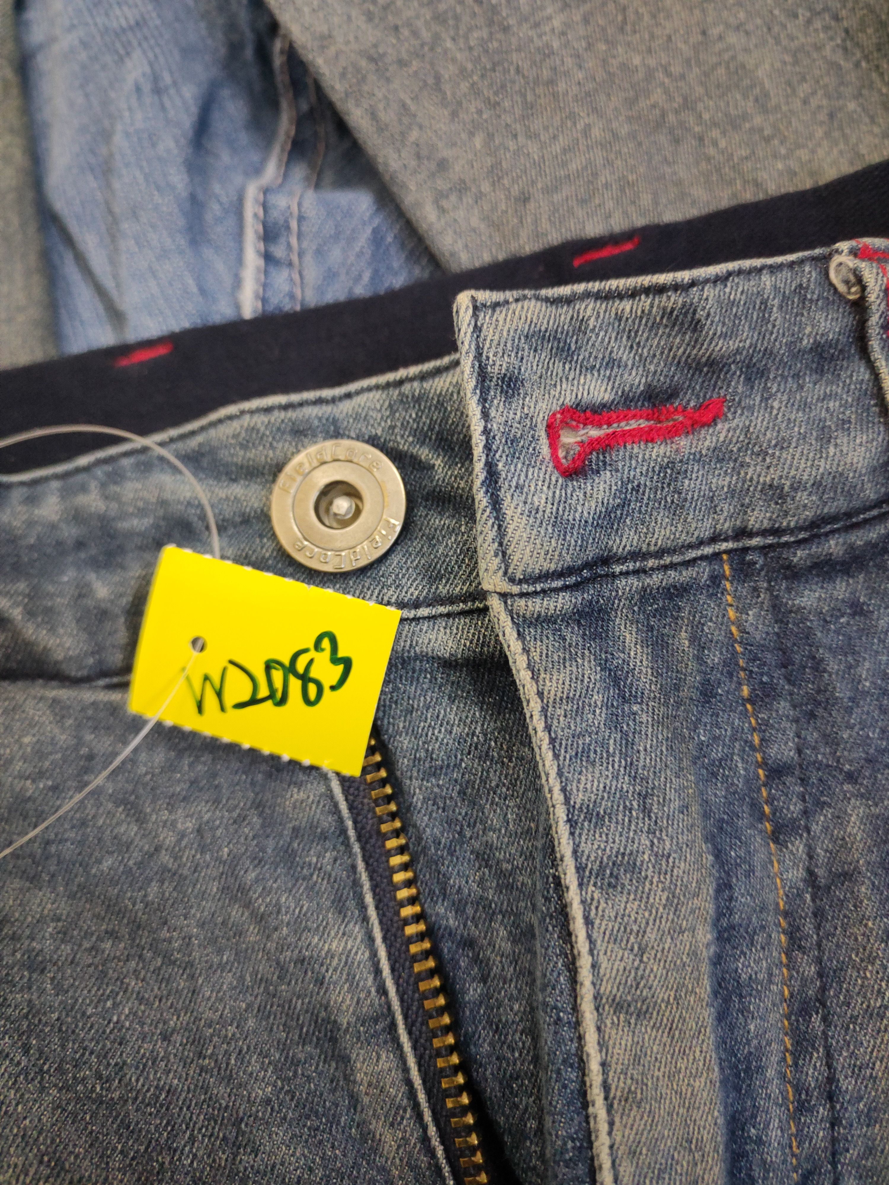 Japanese Brand FieldCore Blue Distressed Ripped Jeans #W2083 Size US 28 / EU 44 - 14 Thumbnail
