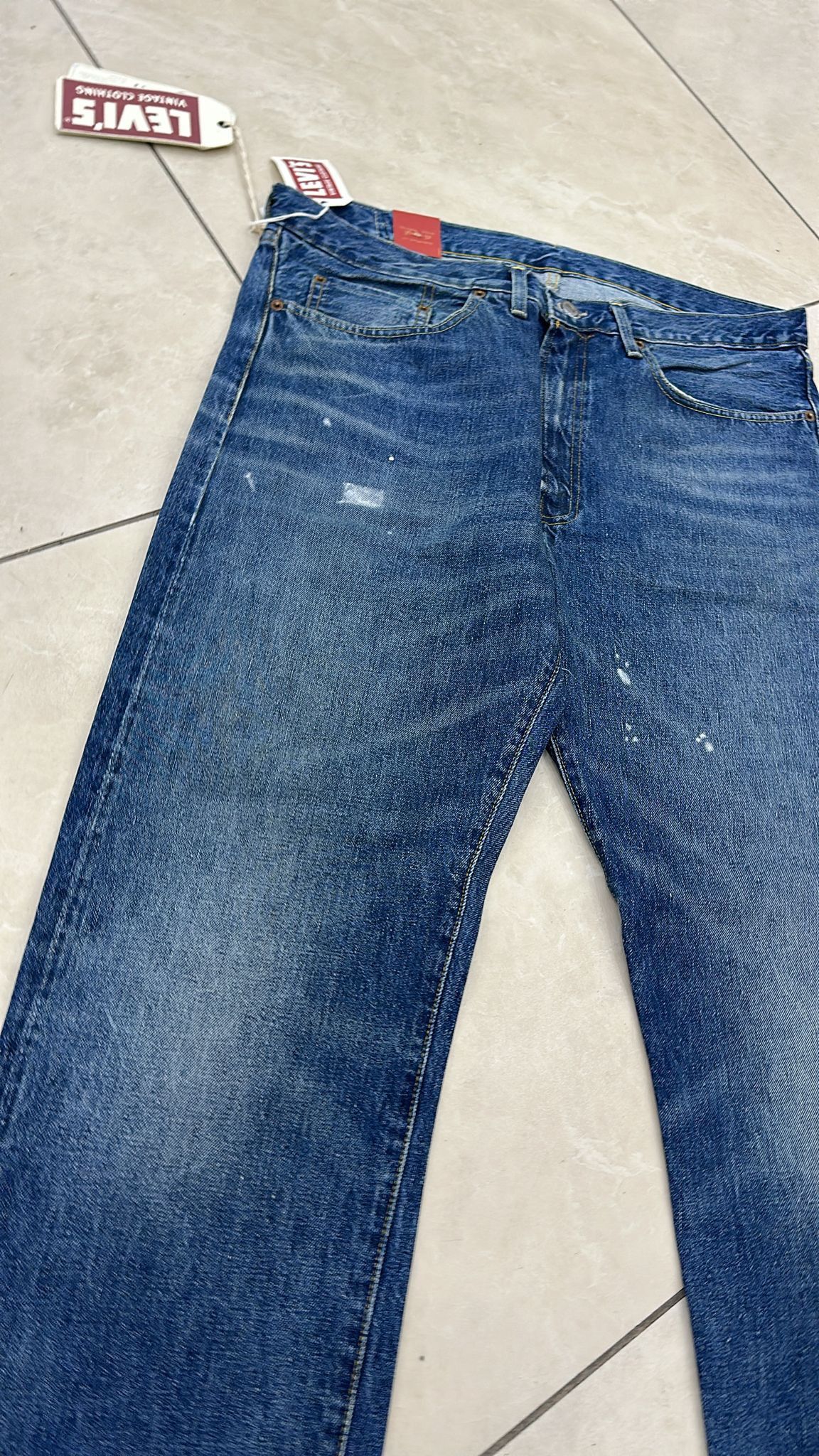 Levi's Vintage Clothing LVC Levi's Vintage Clothing 1954 501Z XX BigE Selvedge Jeans Size US 36 / EU 52 - 8 Thumbnail