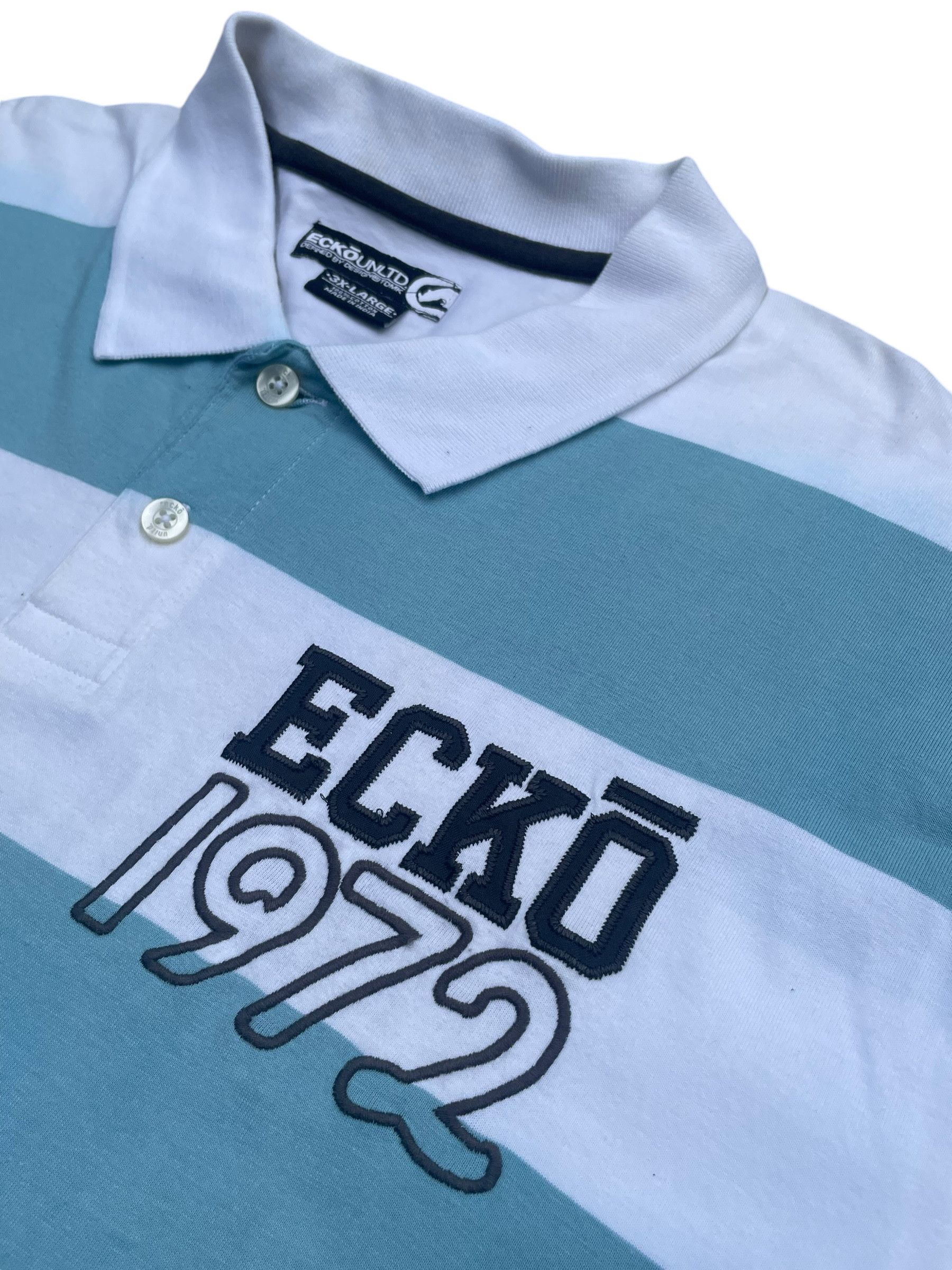 Ecko Unltd. Ecko Unltd Stripe Polo Size US XXL / EU 58 / 5 - 3 Thumbnail