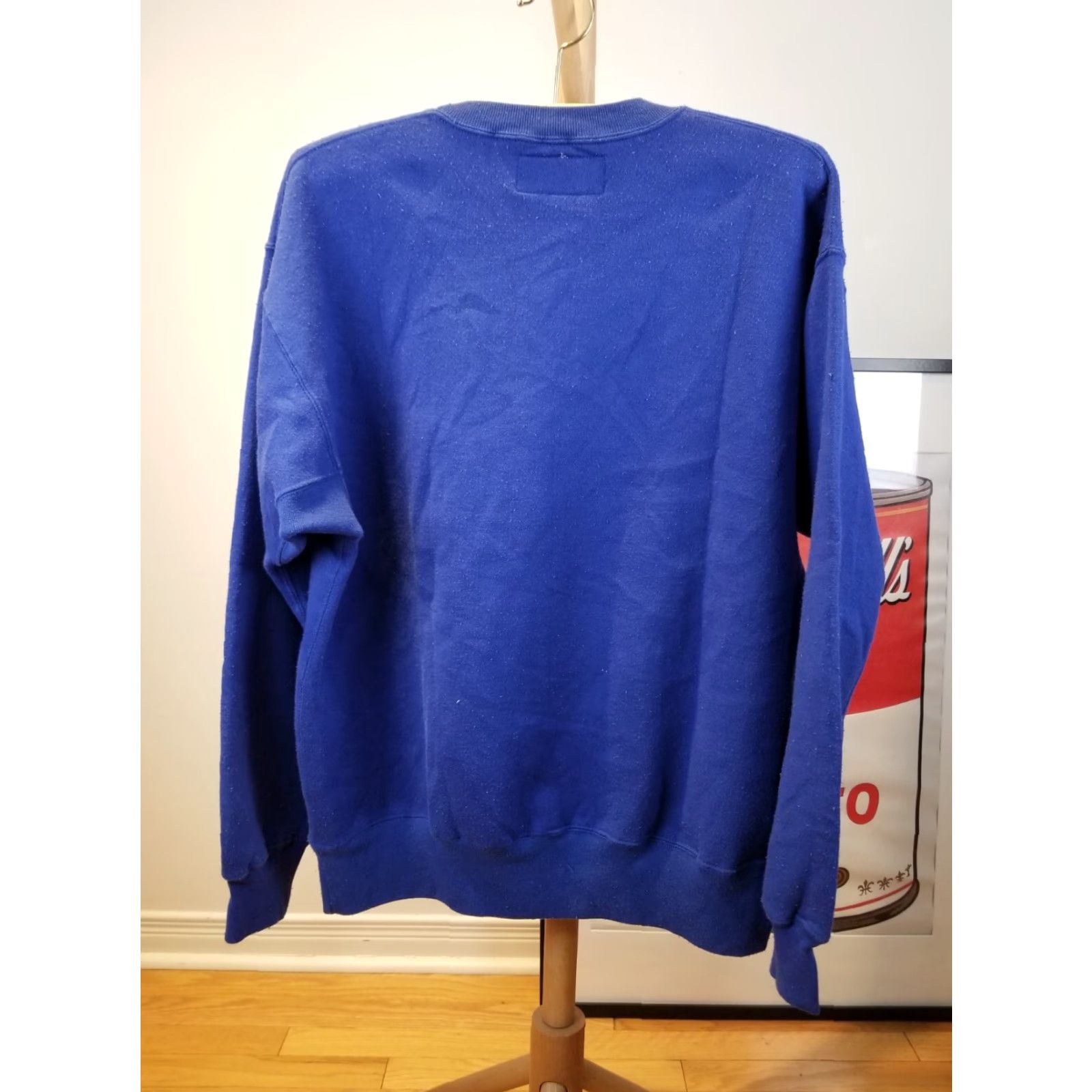 Vintage VINTAGE Akron University Russell Blue Sweatshirt SZ Large Shirt Mens Sweatshirt Blue 90s Cross Shoulder 22 Inch 24 Inch 27 Inch Size US L / EU 52-54 / 3 - 4 Thumbnail