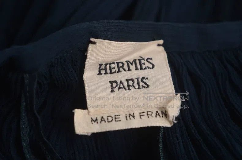 Hermes Hermes Solid Color Skirt Size 25" / US 0 / IT 36 - 3 Thumbnail