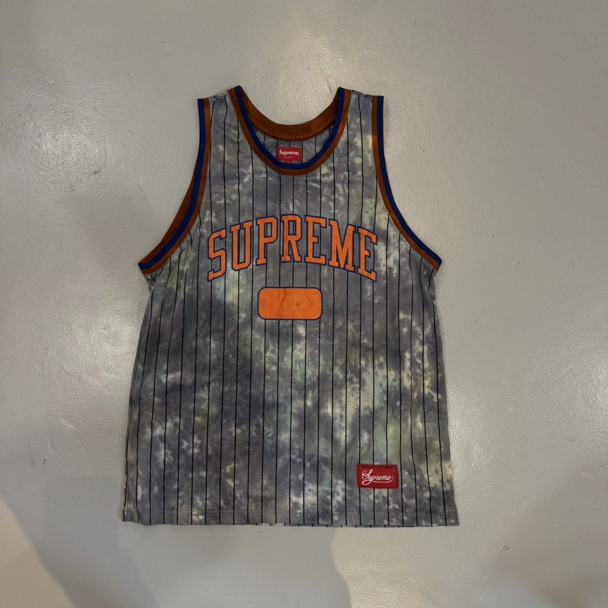 Supreme Supreme Dyed Basketball Jersey Size US L / EU 52-54 / 3 - 1 Thumbnail