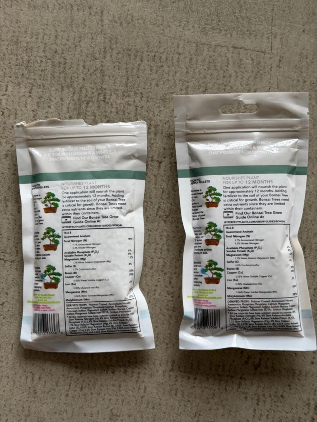 Other Perfect Plants Bonsai Fertilizer / 18-6-8 Pellets / 2 Pack Size ONE SIZE - 3 Thumbnail