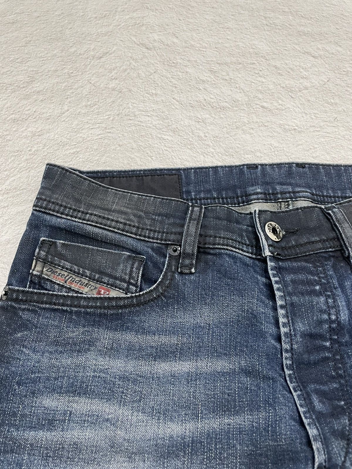 Diesel Diesel Industry Denim Stonewash Y2K Slim Pants Size US 29 - 4 Thumbnail