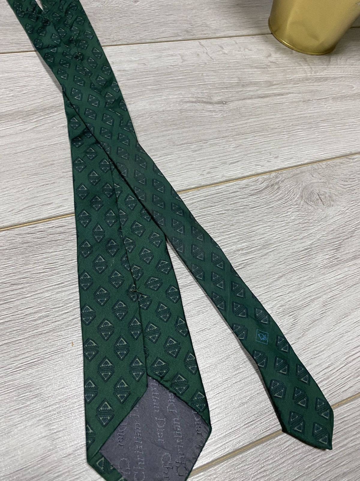 Christian Dior Monsieur Christian Dior Monsieur silk patterns tie Size ONE SIZE - 6 Thumbnail