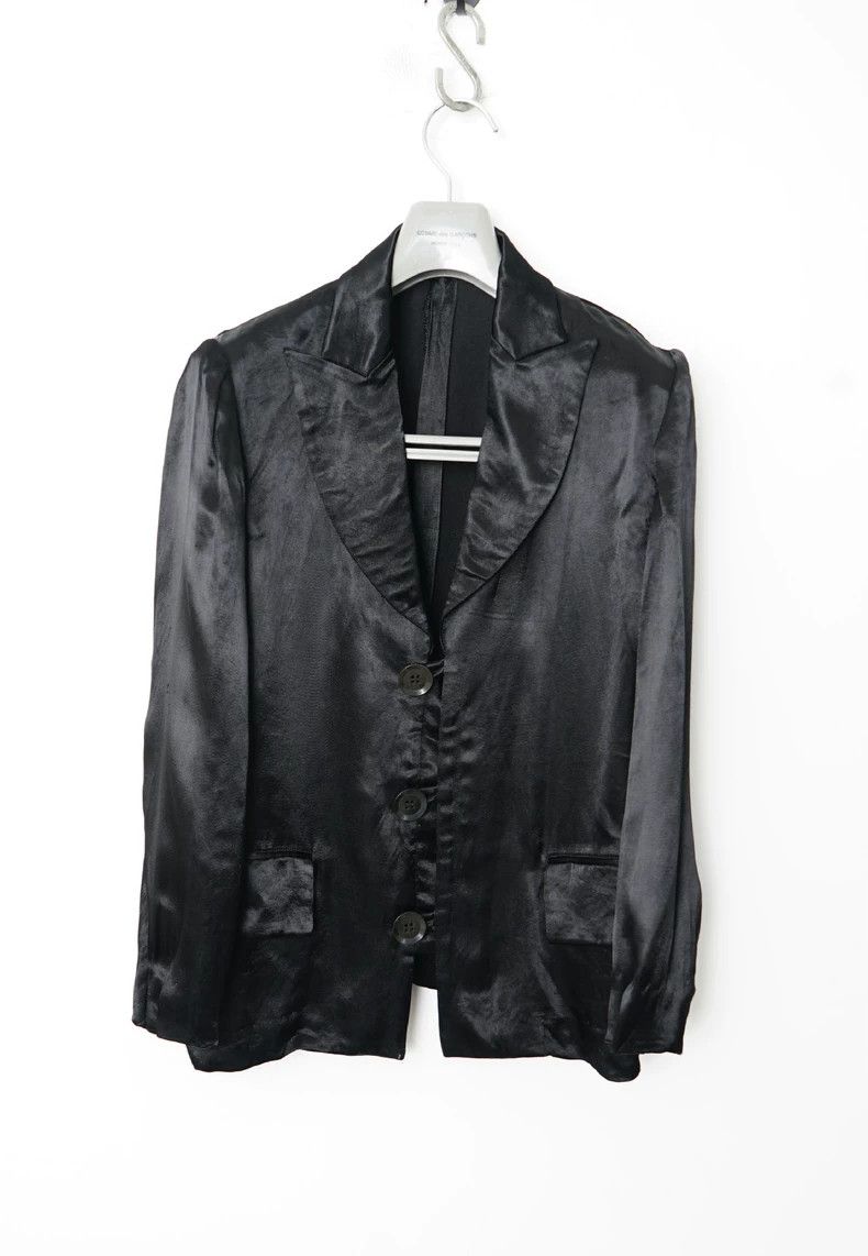 Yohji Yamamoto Yohji Yamamoto Silk Jacket with Buttons Size US M / EU 48-50 / 2 - 1 Thumbnail