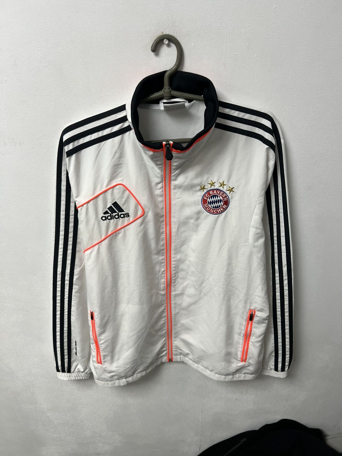 Adidas Adidas FC Bayern Munchen 2012 Y2K Track Vintage Jacket Size US L / EU 52-54 / 3 - 2 Thumbnail