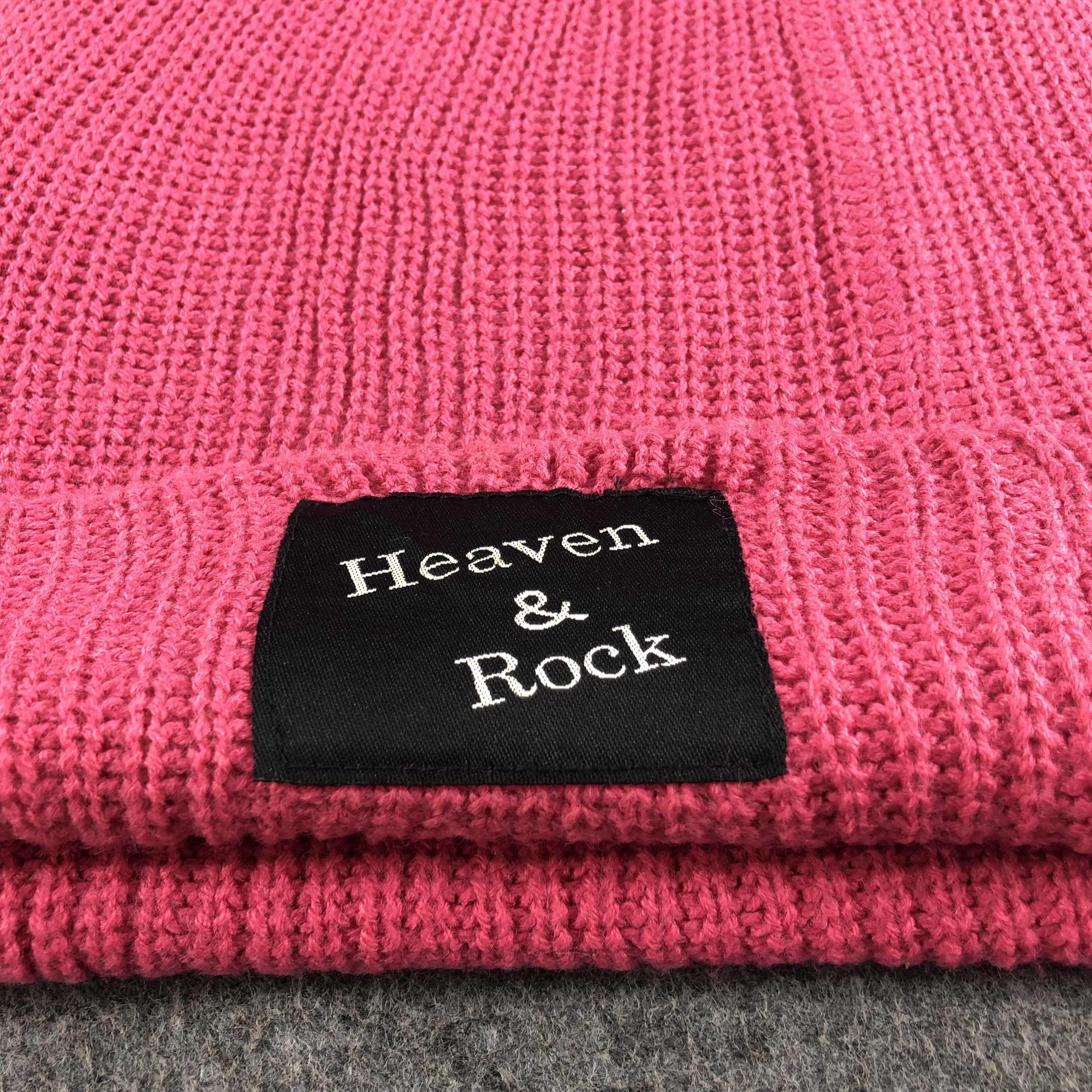 Vintage Heaven & Rock Pink Pom Pom Beanie Hat Free Size B250 Size ONE SIZE - 4 Thumbnail
