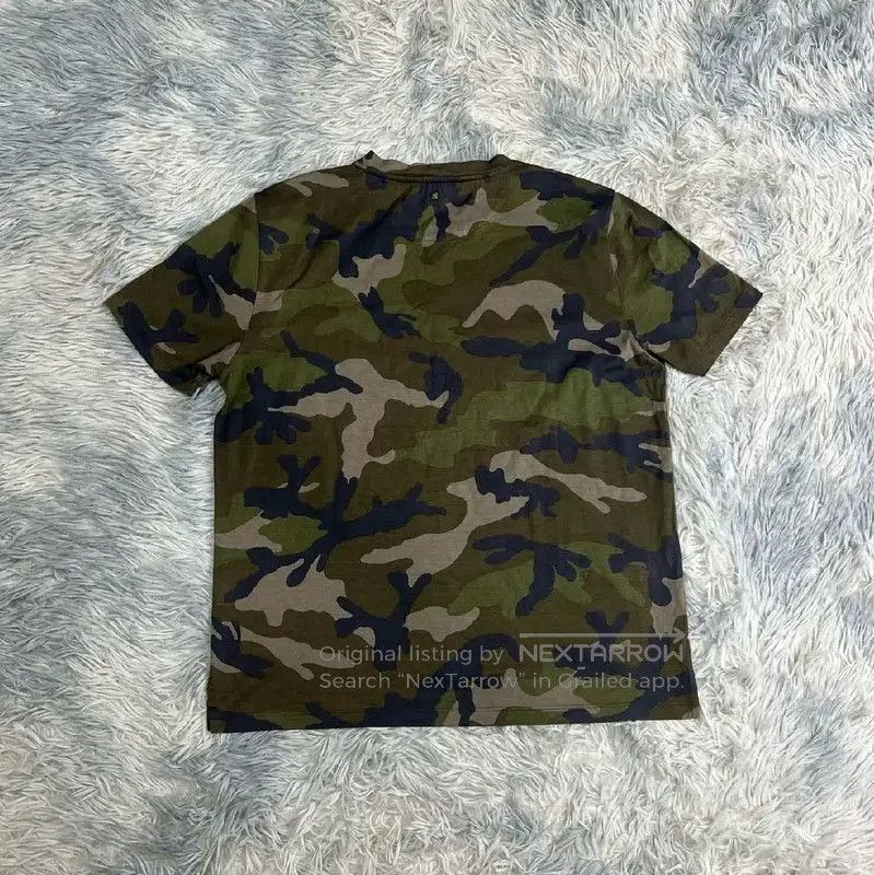 Valentino Valentino Camouflage Print Cotton T-Shirt . Size US M / EU 48-50 / 2 - 2 Thumbnail