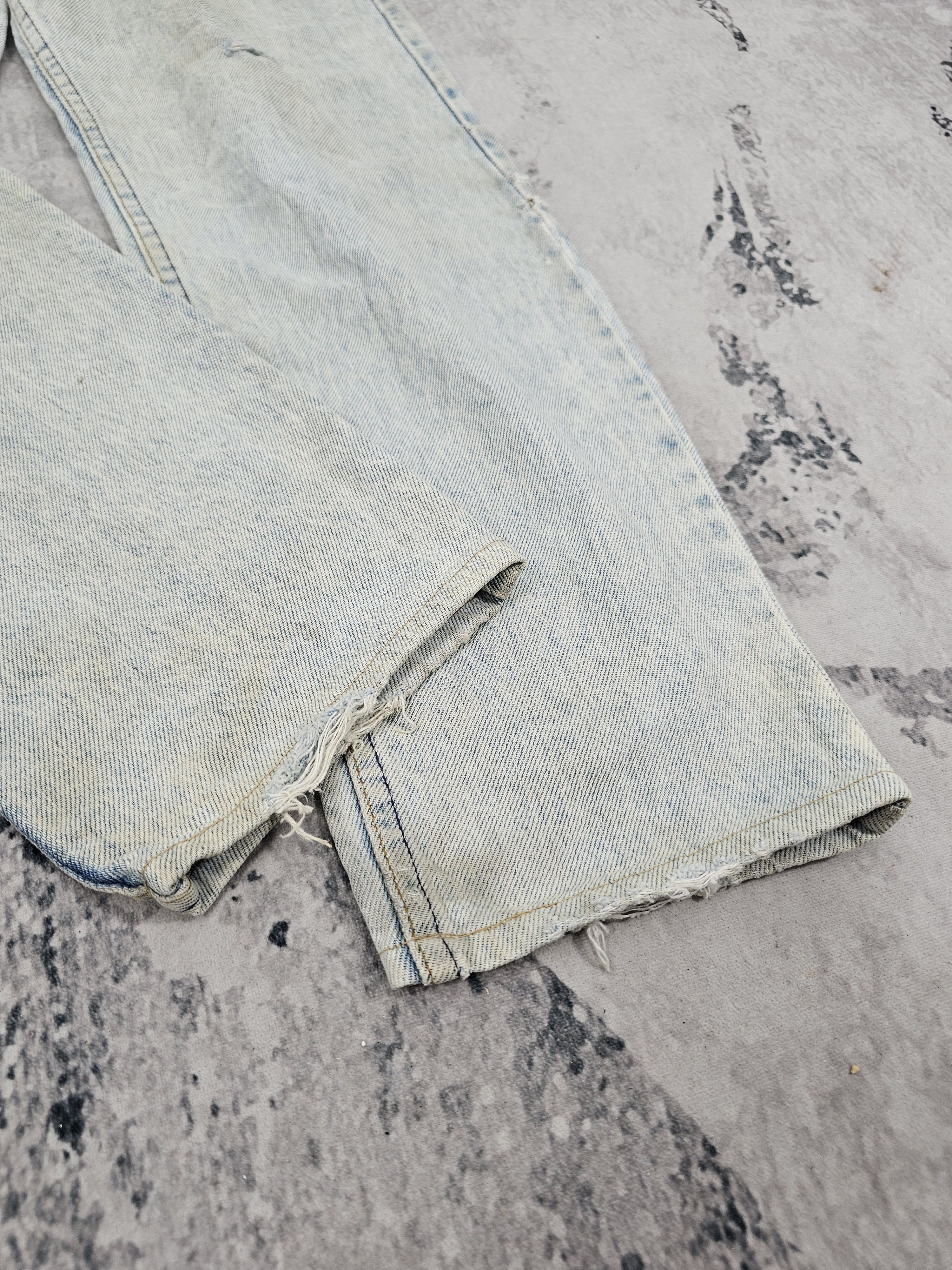 Levi's Vintage Clothing Vtg 80's LEVIS 610 Stain Rusty Ripped Size 31X29 Jeans L0433 Size US 31 - 7 Thumbnail