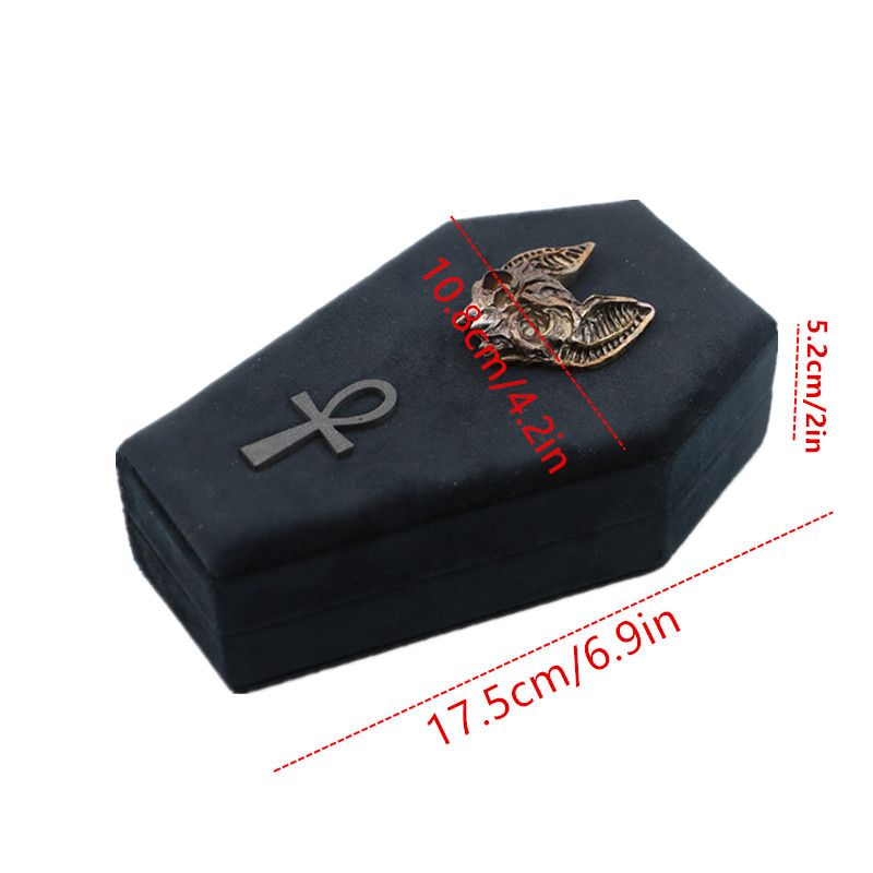 Other Vampire Bat Coffin Jewelry Box Size ONE SIZE - 4 Thumbnail