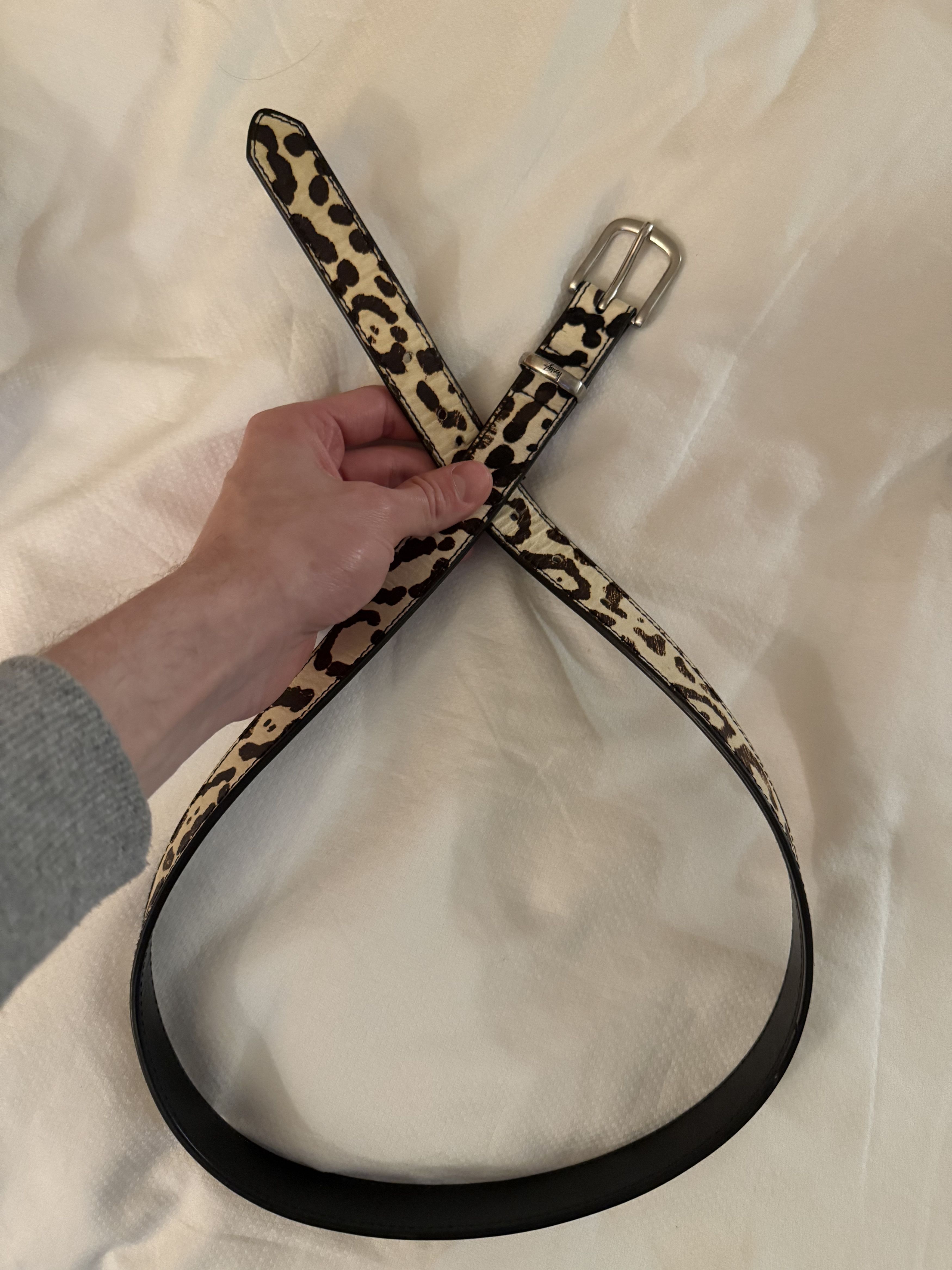 Streetwear × Stussy Stussy Mixed Animal Print Belt | Grailed