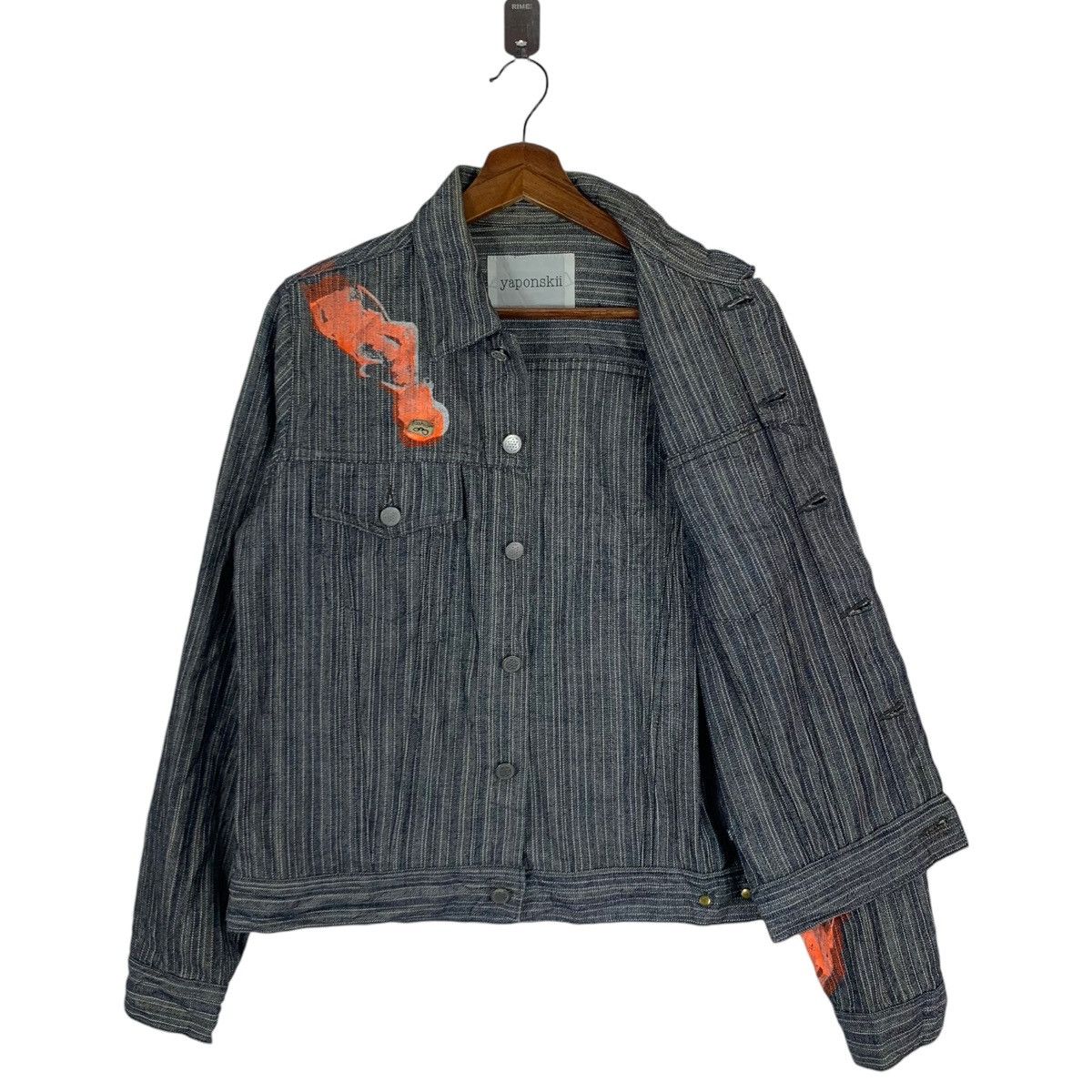 Yaponskii VINTAGE YAPONSKII JAPANESE MONOMANIA DENIM TRUCKERS Size US S / EU 44-46 / 1 - 2 Thumbnail