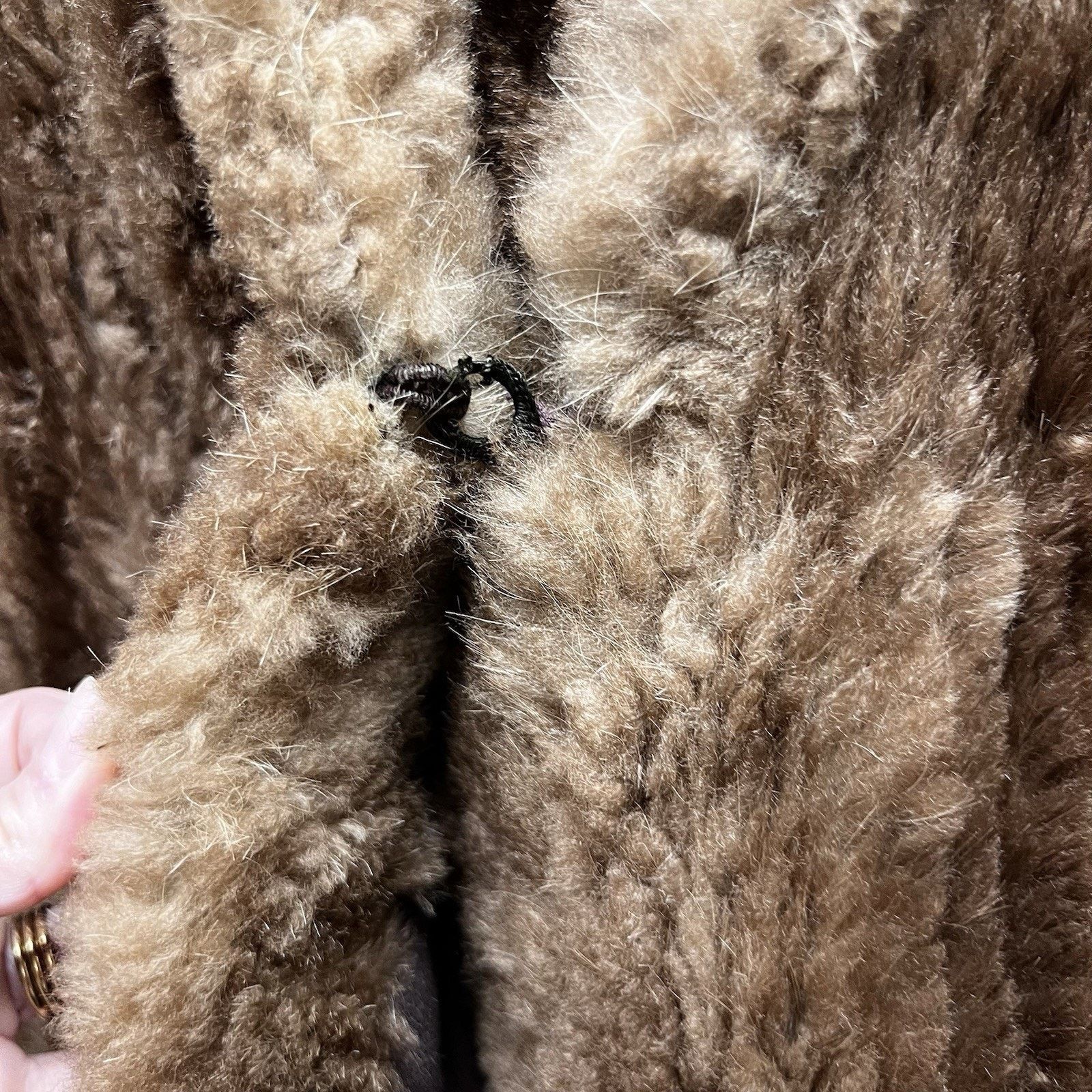 Other 50s Gittelmans Sons Beaver Fur Coat Brown Size M / US 6-8 / IT 42-44 - 6 Thumbnail