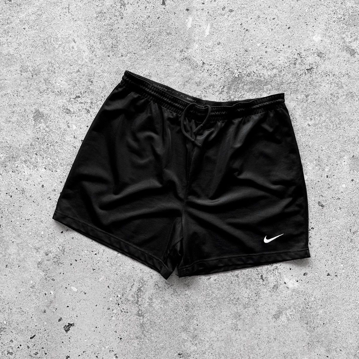 Nike × Vintage Nike Mens Vintage Black Sport Shorts Y2K Embroidered Swoosh Size US 36 / EU 52 - 1 Thumbnail