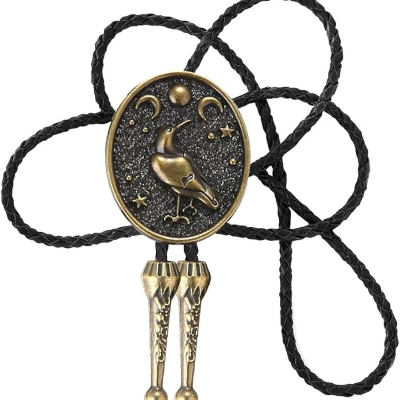 Other Gold Wren Bird Bolo tie Size ONE SIZE - 5 Thumbnail