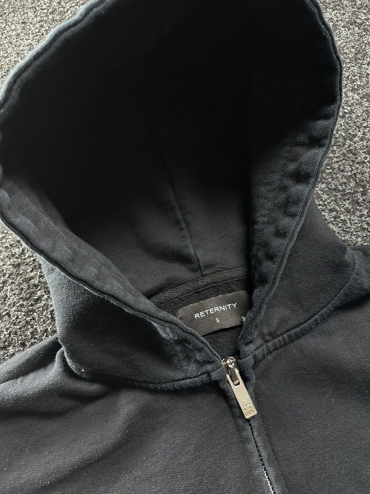 Other 🚨 RARE RETERNITY BIG TEDDY LOGO BOXY HOODIE Y2k sk8 Size US S / EU 44-46 / 1 - 5 Thumbnail