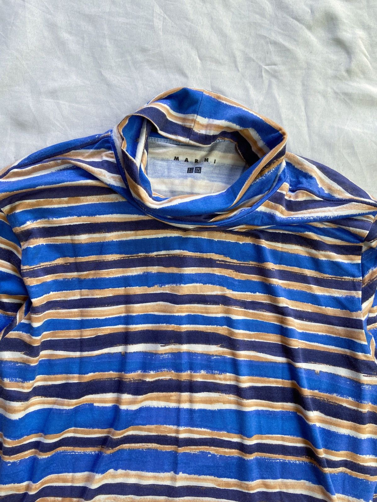 Marni × Uniqlo MARNI x UNIQLO STRIPED TURTLE NECK LONG SLEEVE Size US S / EU 44-46 / 1 - 5 Thumbnail