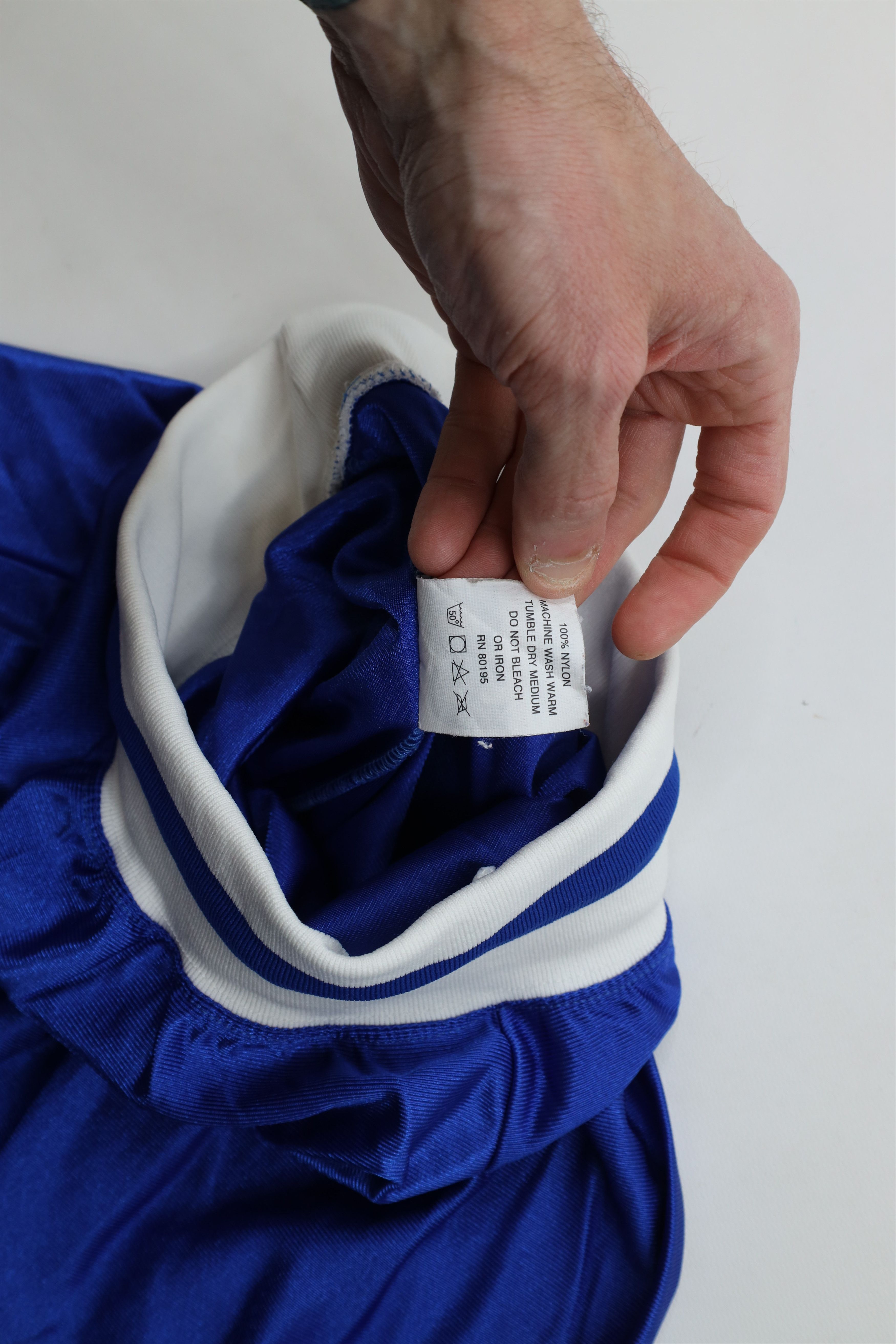 Vintage Vintage 90s Streetwear Silky Nylon Basketball Shorts USA Size 22" - 8 Thumbnail