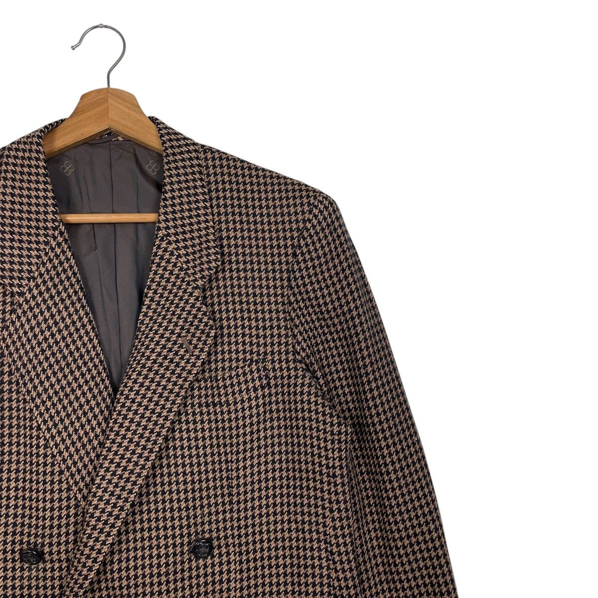 Balenciaga Balenciaga Paris Herringbone Wool Double Breasted Jacket Size US M / EU 48-50 / 2 - 5 Thumbnail