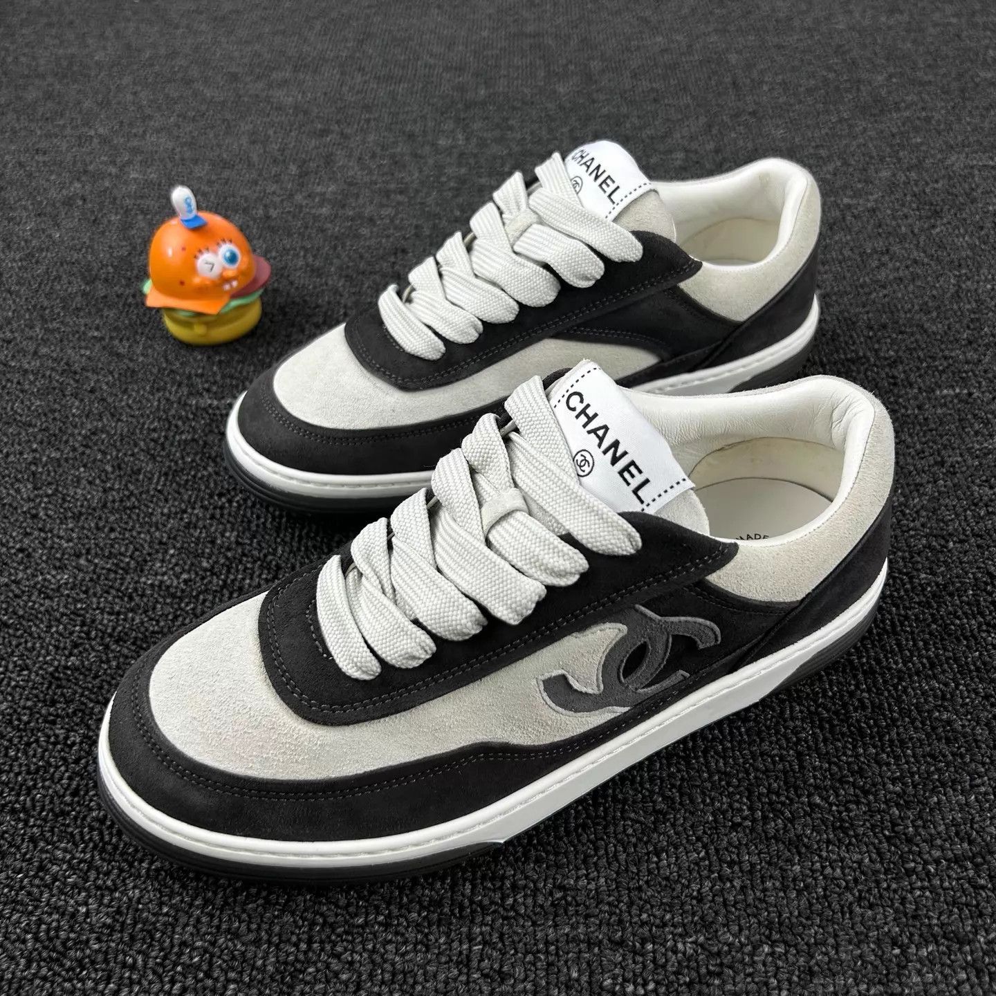 Chanel Chanel 23P Black & White Panda Sneaker Women's 36.5 Size US 6 / IT 36 - 1 Thumbnail