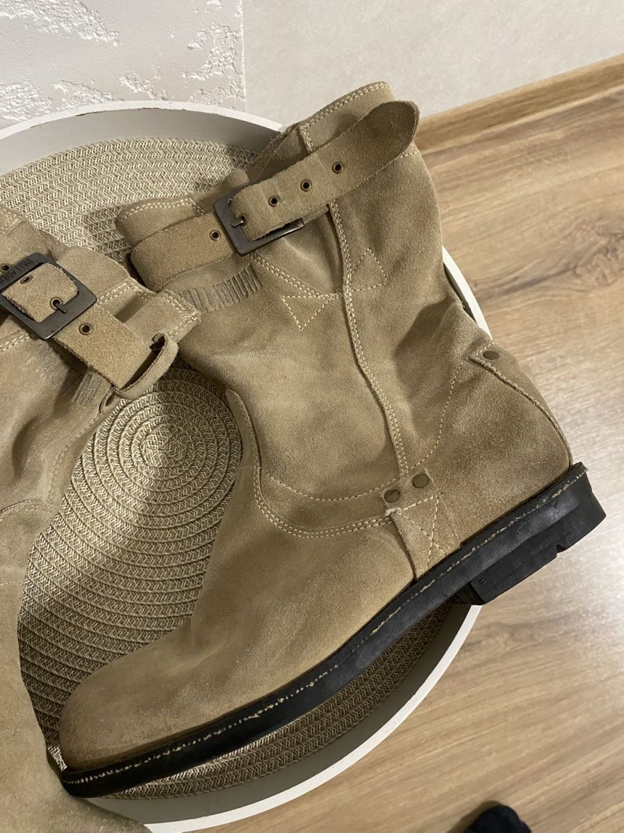 Palladium Palladium Vintage Suede Biker Boots Size: 40 Size US 7 / EU 40 - 3 Thumbnail