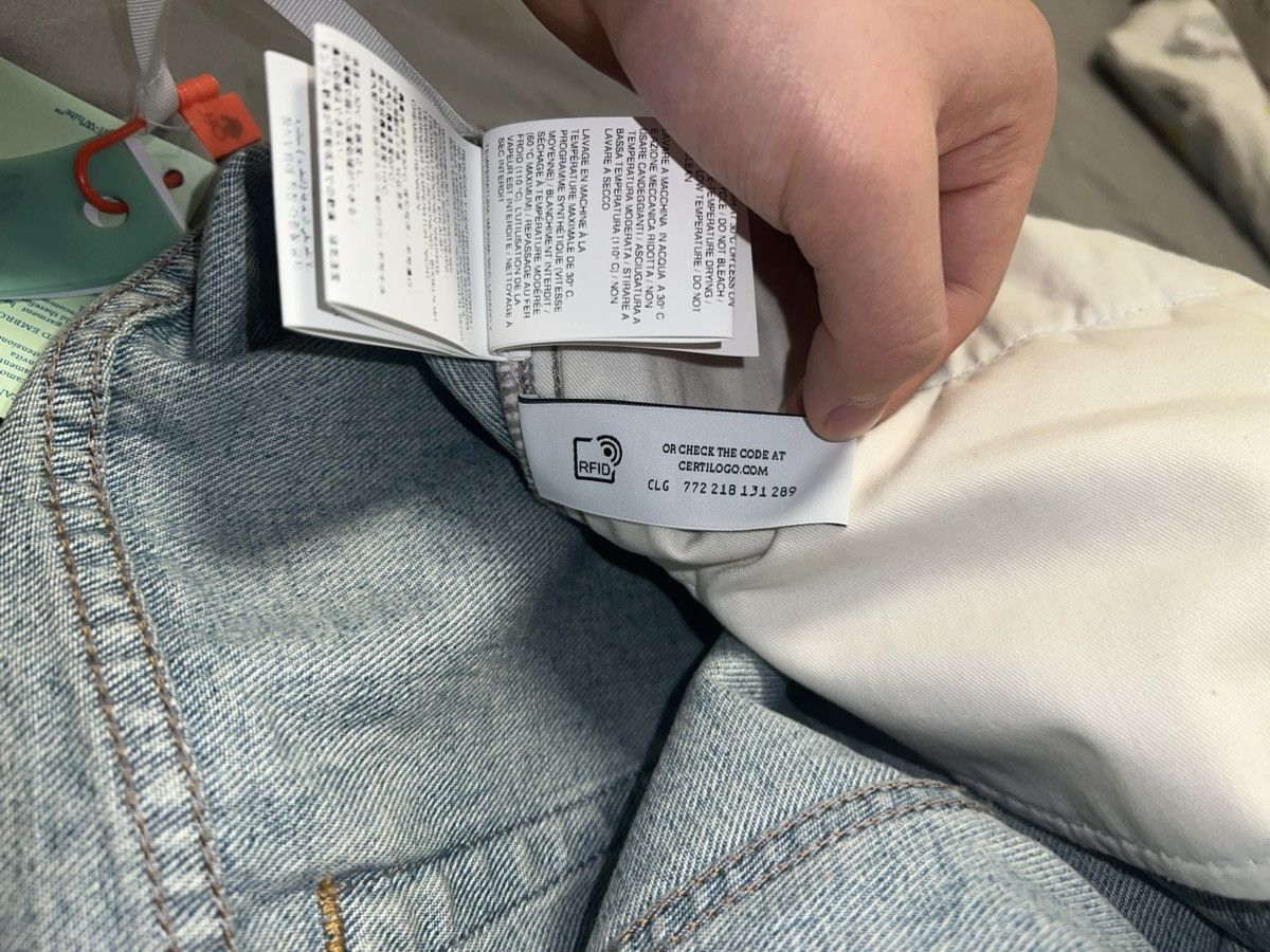 Off-White Off-White Bees Carpenter Jeans Size US 34 / EU 50 - 15 Thumbnail