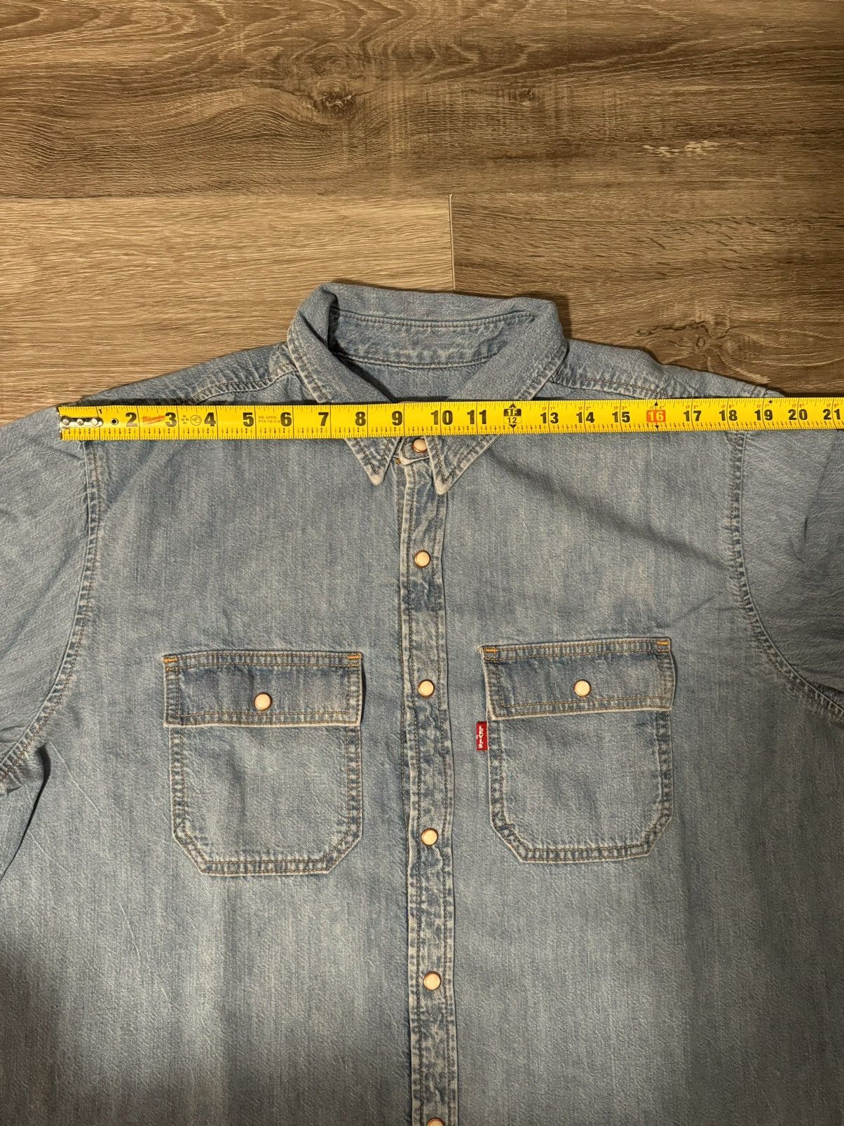JJJJound × Levi's JJJJound Levi’s Denim Button up Shirt Size US L / EU 52-54 / 3 - 8 Thumbnail