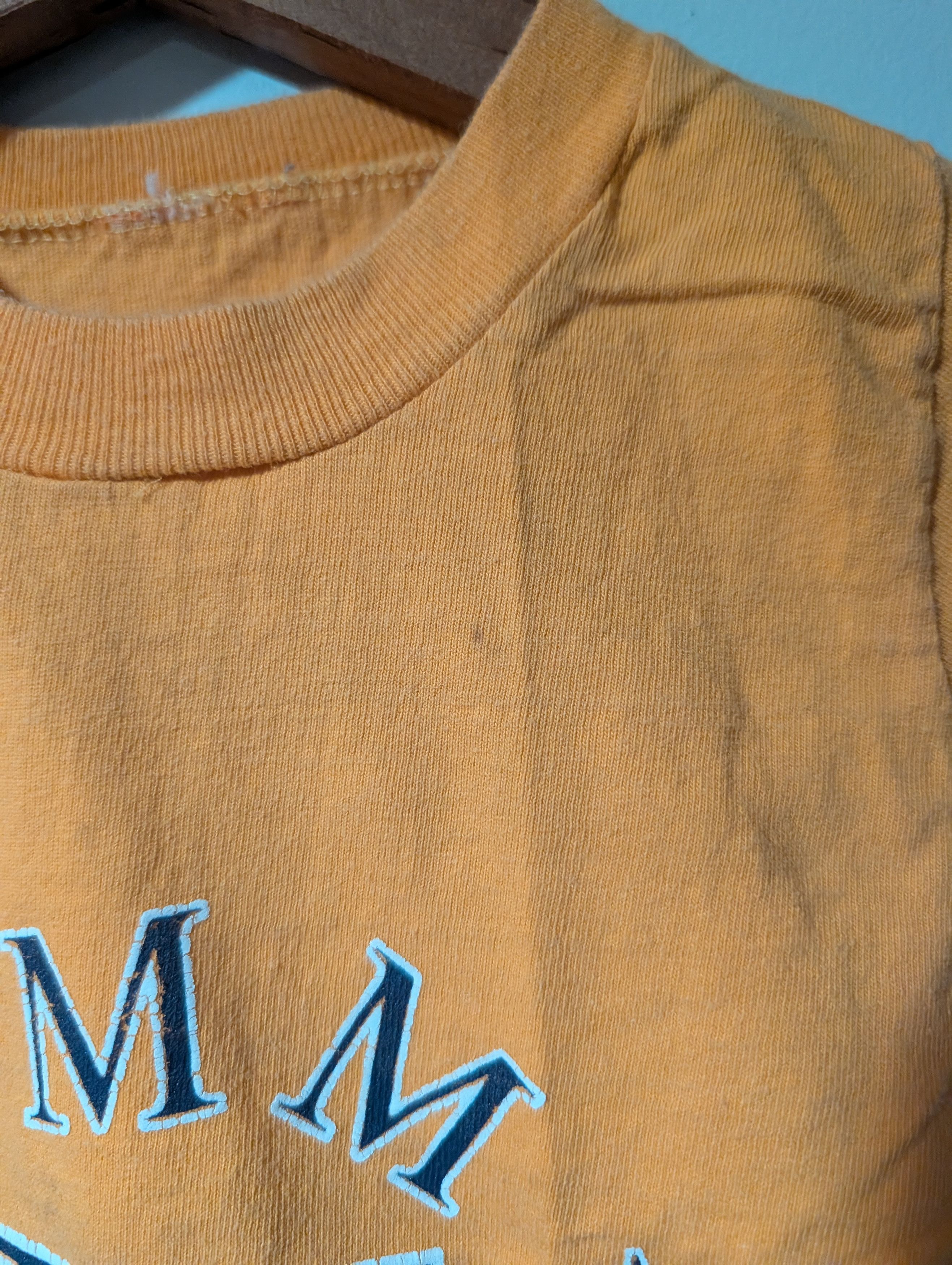 Tommy Hilfiger VTG Tommy Hilfiger Spell Out T Shirt Toddler Kids 2T 18-24M Size US S / EU 44-46 / 1 - 4 Thumbnail