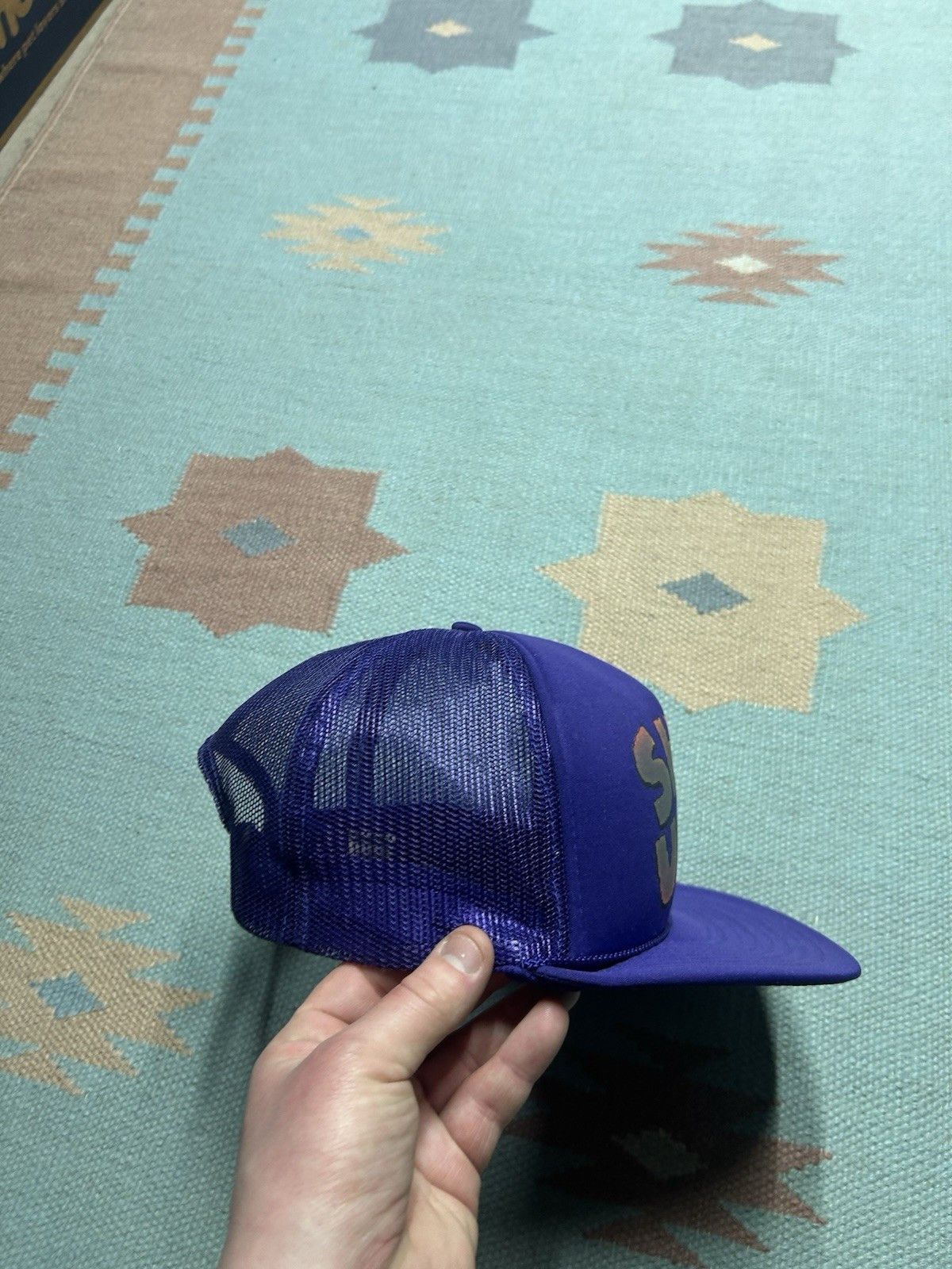 Vintage Vintage trucker hat mesh shut up! funny novelty snapback Size ONE SIZE - 8 Thumbnail