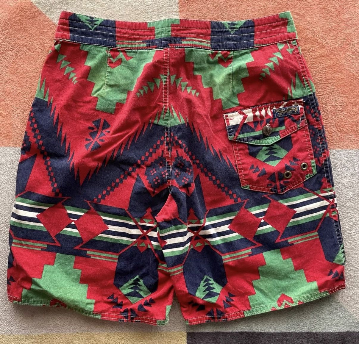 Polo Ralph Lauren Ralph Lauren Polo Southwestern Style Beach Shorts K22 Size US 30 / EU 46 - 5 Thumbnail