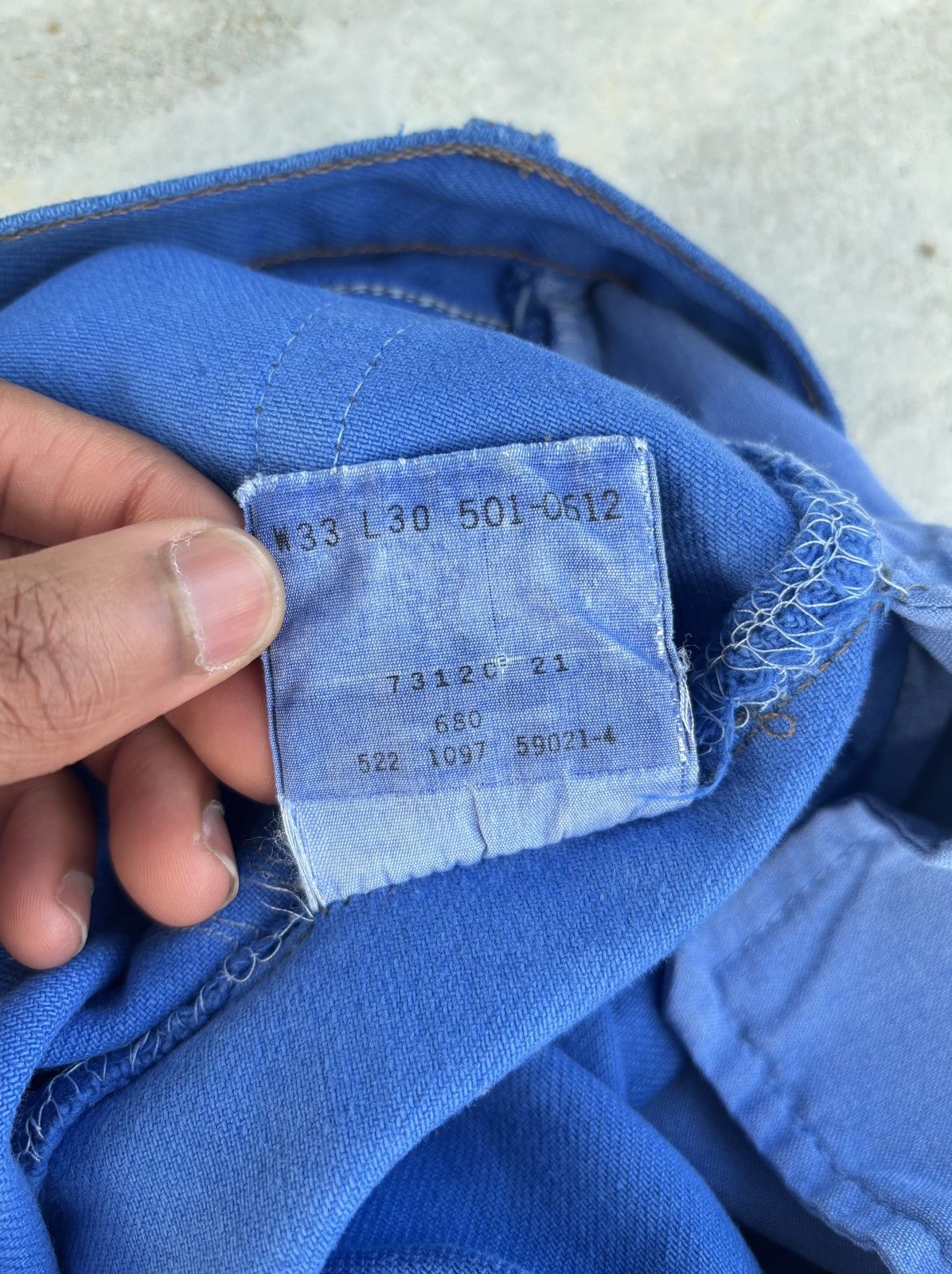 Chrome Hearts Chrome Hearts Blue London Exclusive Jeans Size US 33 - 20 Thumbnail