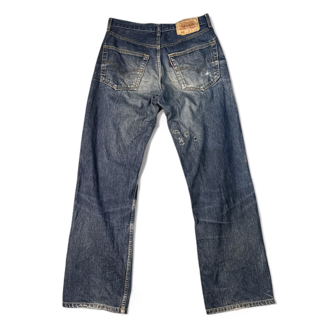 Levi's Vintage Clothing 🔥🇯🇵 Vintage 90s Japanese Levis 508 Dark Jeans Size US 31 - 2 Thumbnail